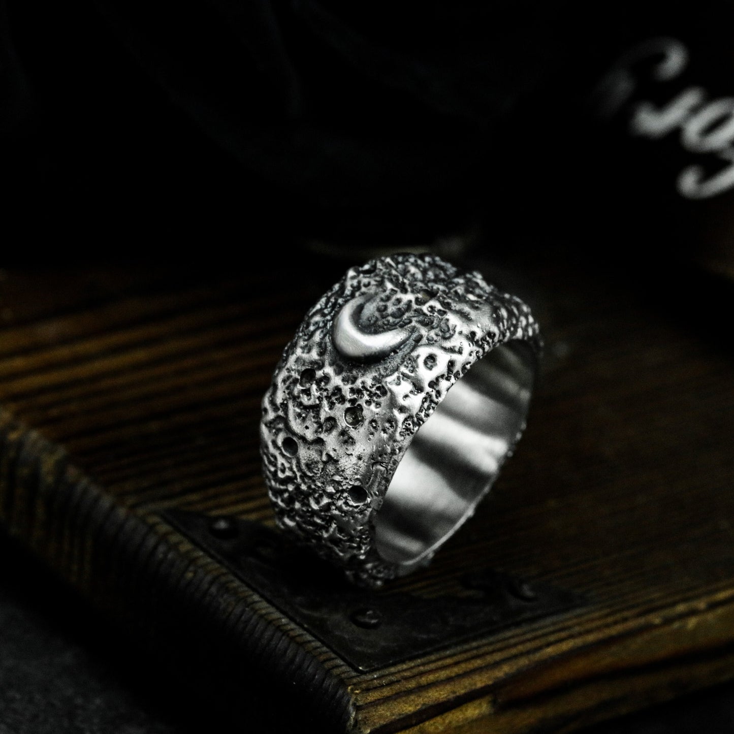 Sun Moon Star Couple Ring - 925 Silver Handmade