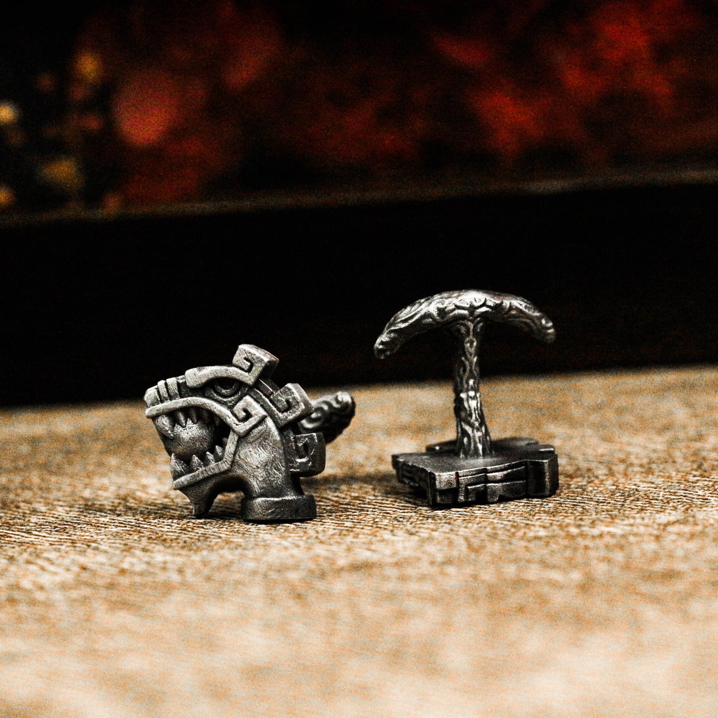 Maya Snake Cufflinks - Handmade 925 Silver