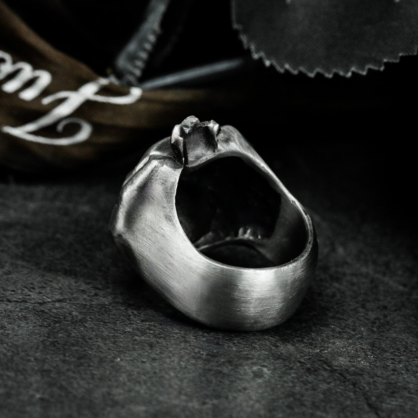 Cartoon Lion Ring ¨C Handmade 925 Silver Fun Jungle King Band