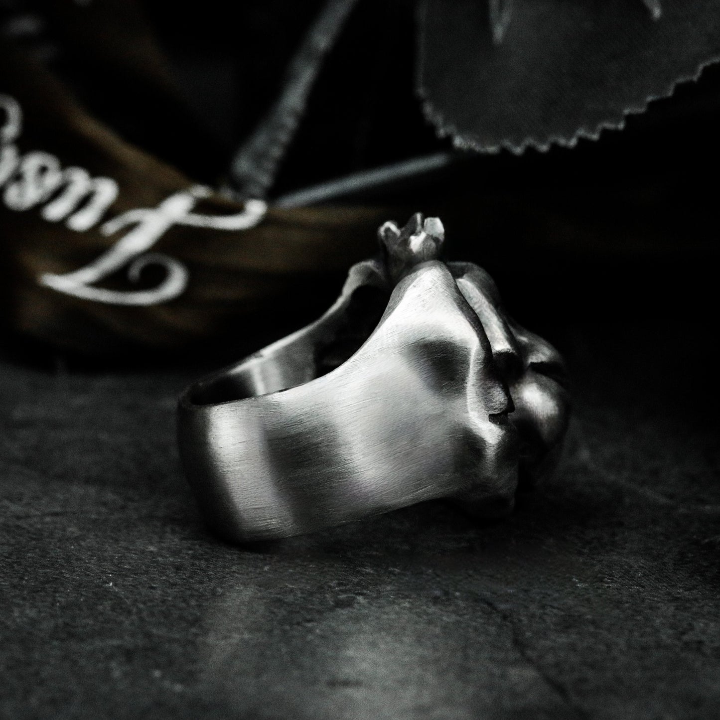 Cartoon Lion Ring ¨C Handmade 925 Silver Fun Jungle King Band