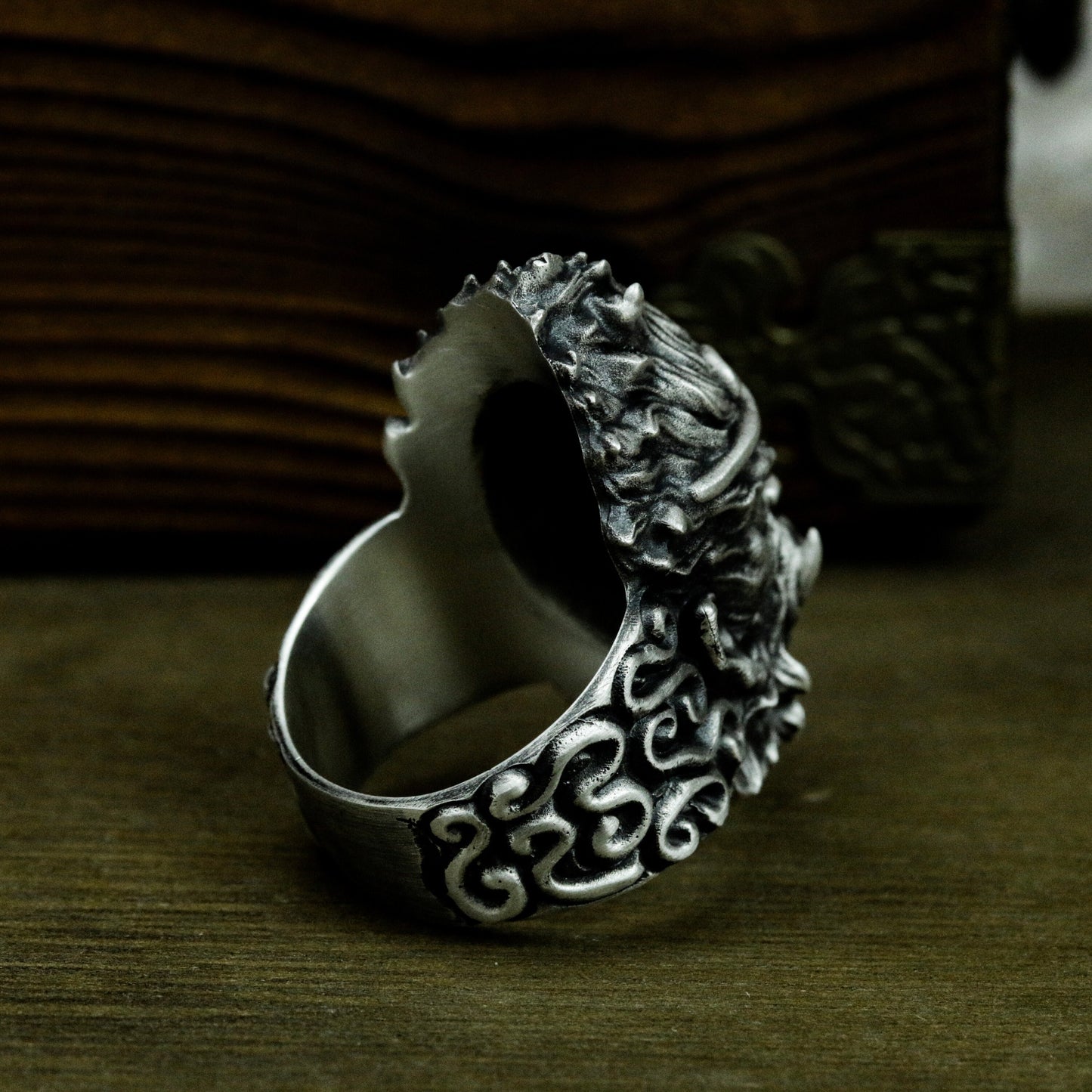 Dark Wukong Ring - 925 Silver Handmade Mythic Monkey King