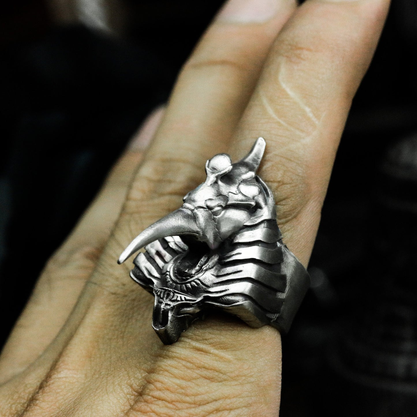 Thoth Wisdom Ring - 925 Silver Handmade