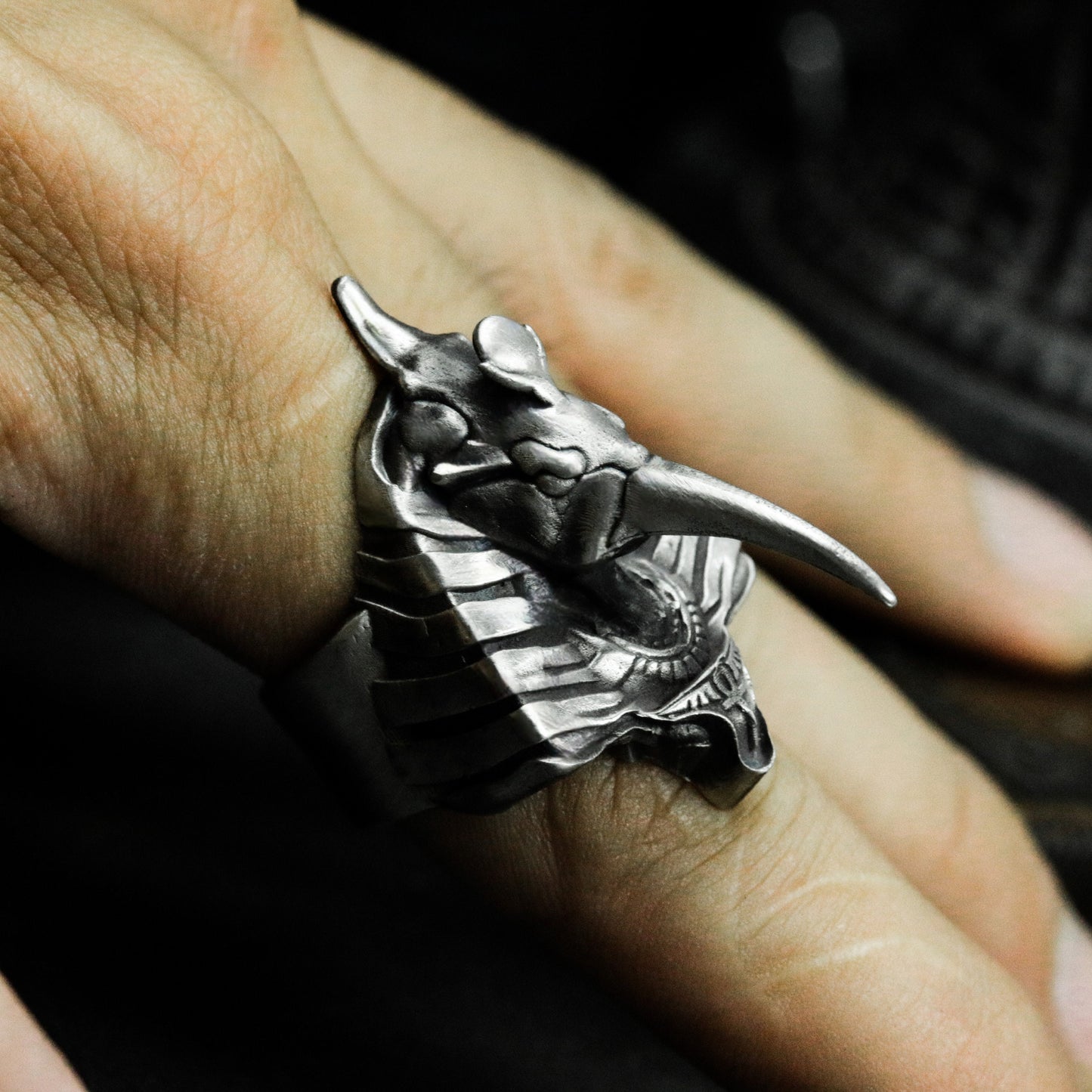 Thoth Wisdom Ring - 925 Silver Handmade
