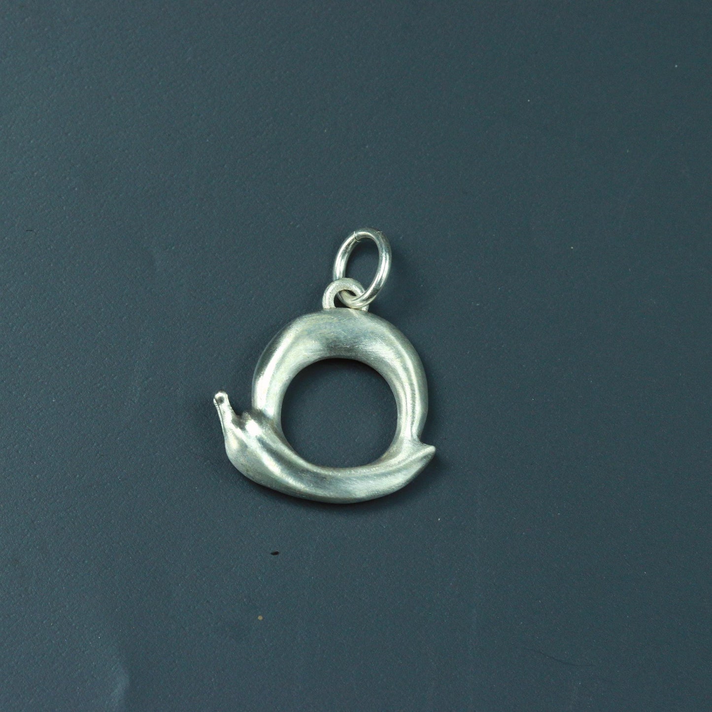 Dolphin Charm Pendant - 925 Sterling Silver Handmade