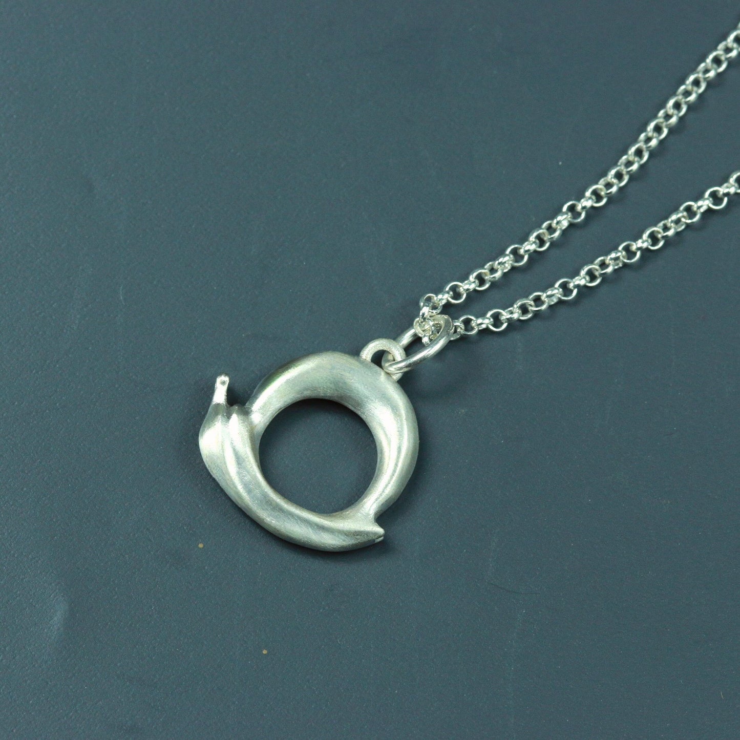 Dolphin Charm Pendant - 925 Sterling Silver Handmade