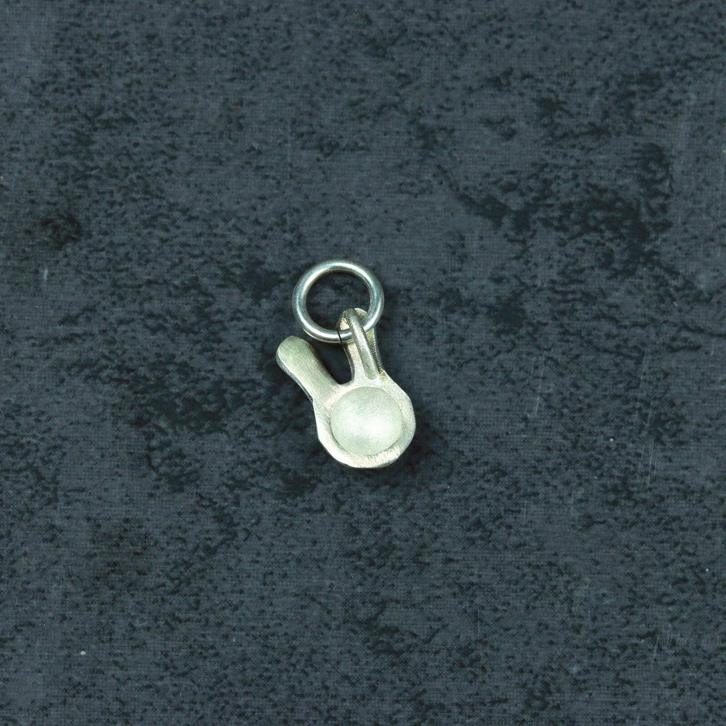 Rabbit Origami Pendant - 925 Sterling Silver Handmade