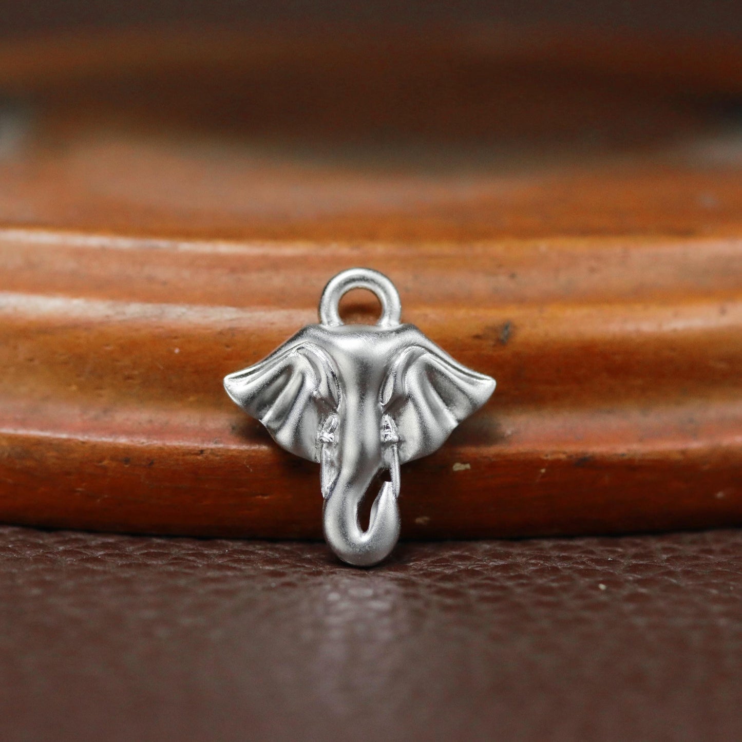 Dainty Elephant Pendant - 925 Sterling Silver Handmade