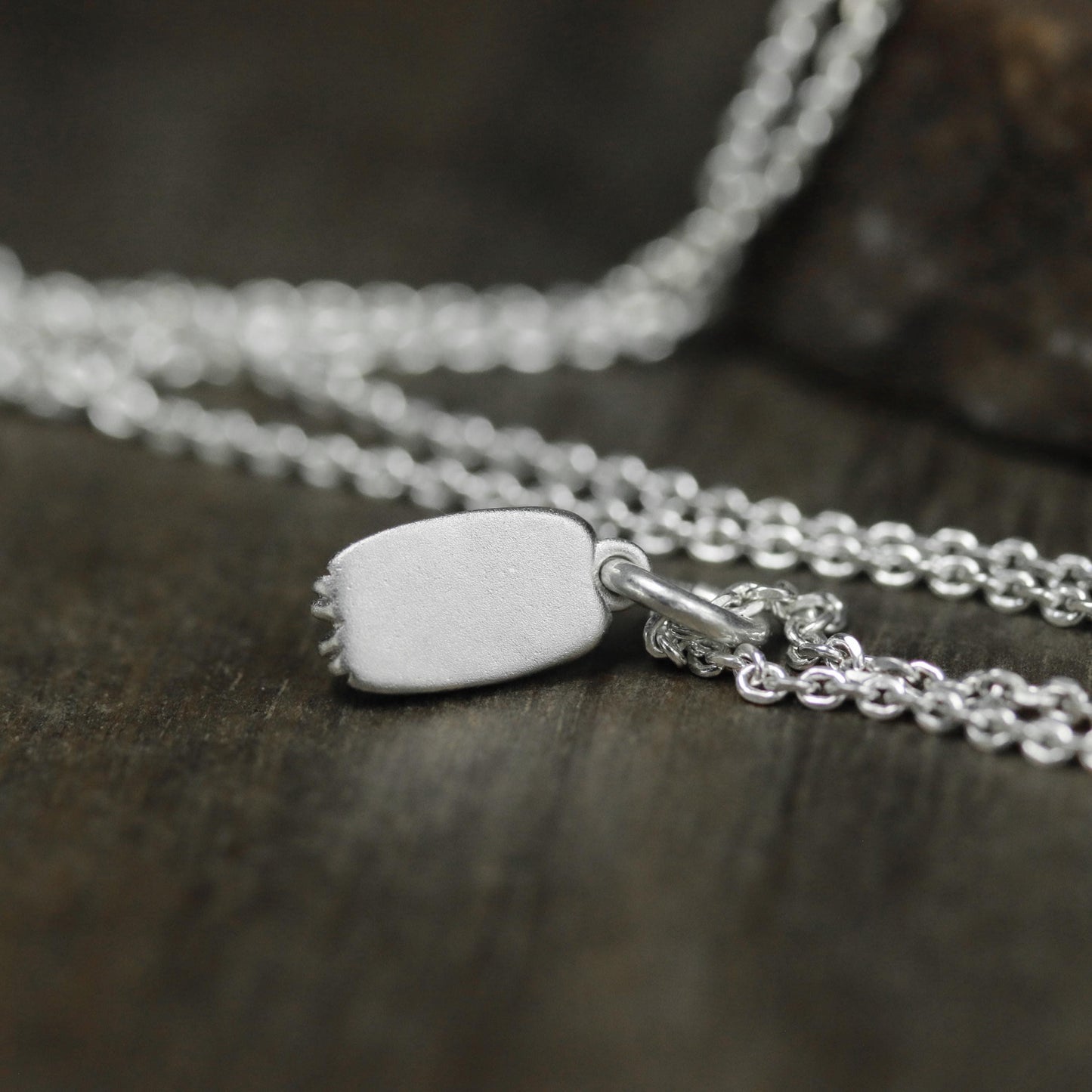 Abstract Rabbit Pendant - 925 Sterling Silver Handmade