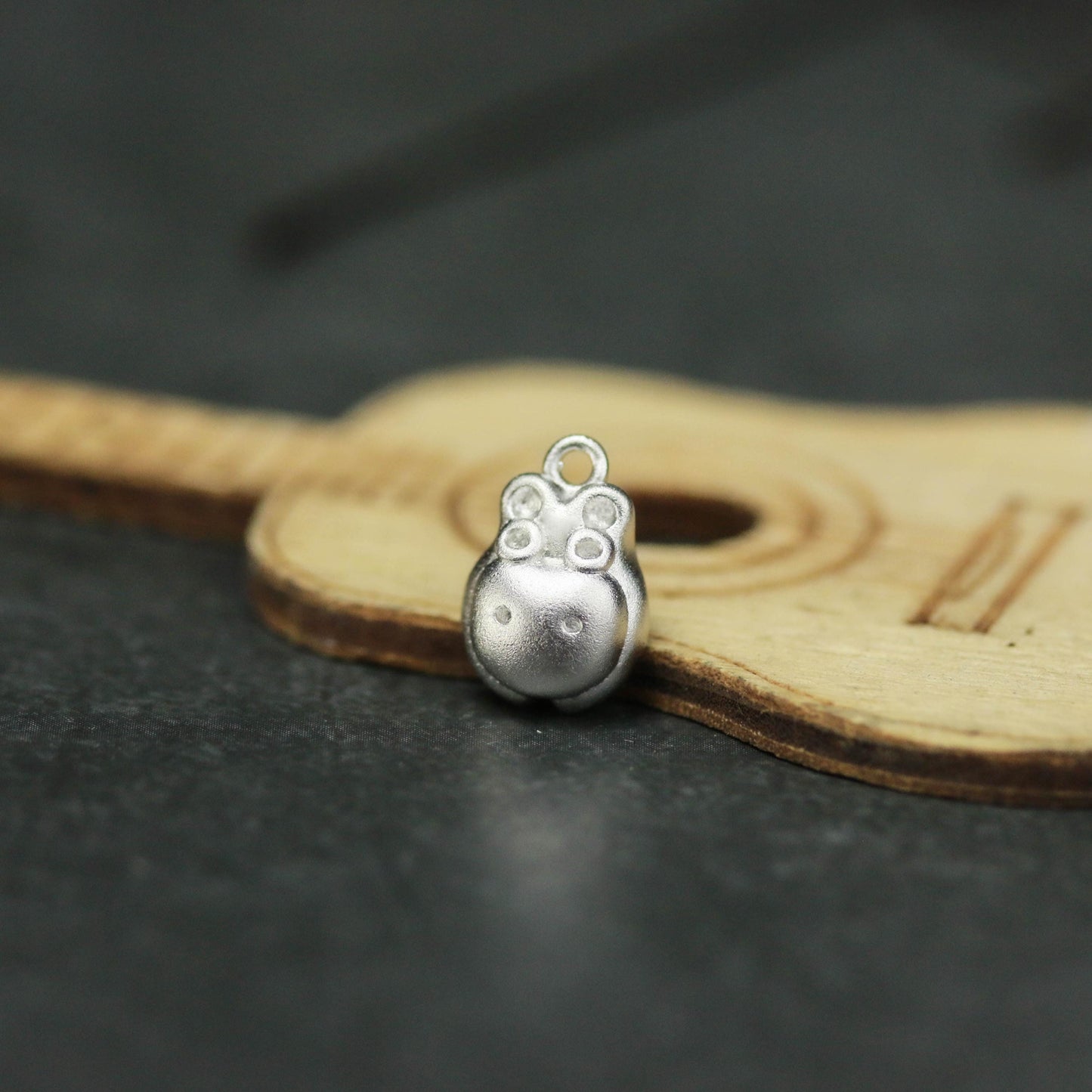 Hippo Pendant - 925 Sterling Silver Handmade