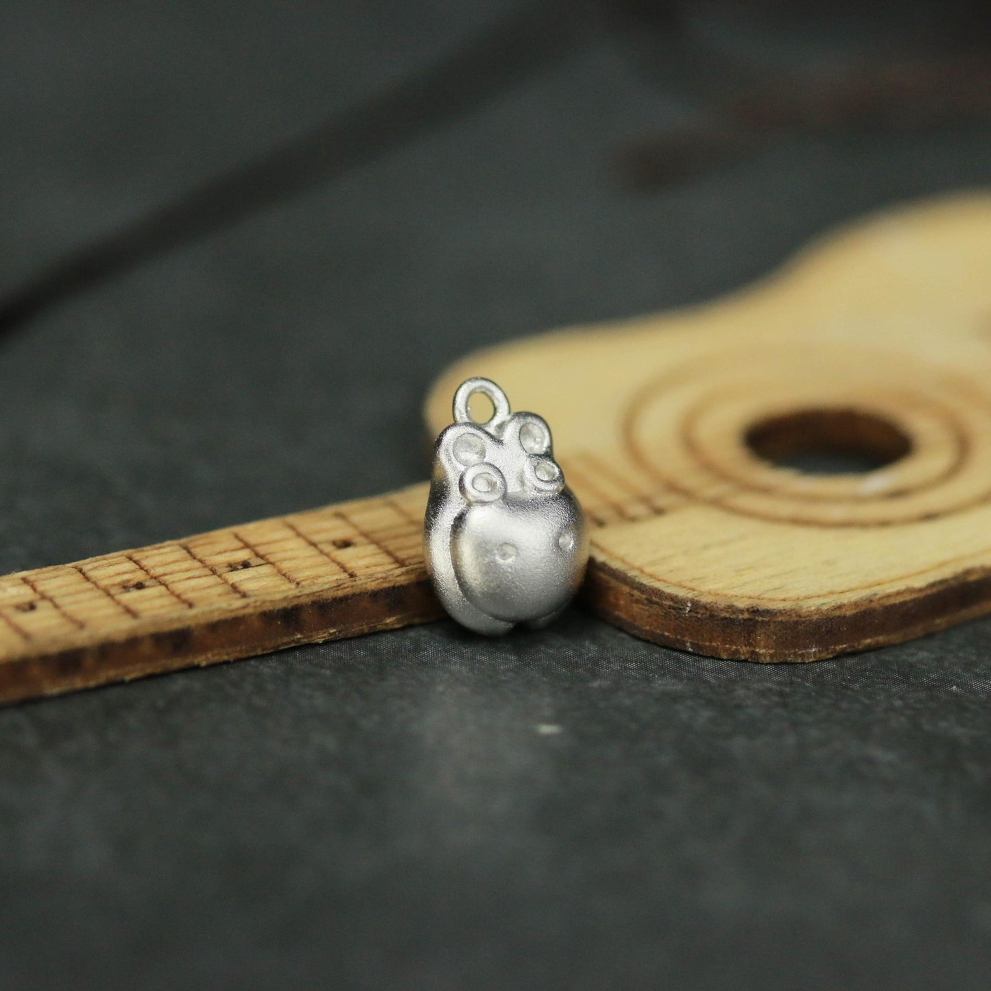 Hippo Pendant - 925 Sterling Silver Handmade