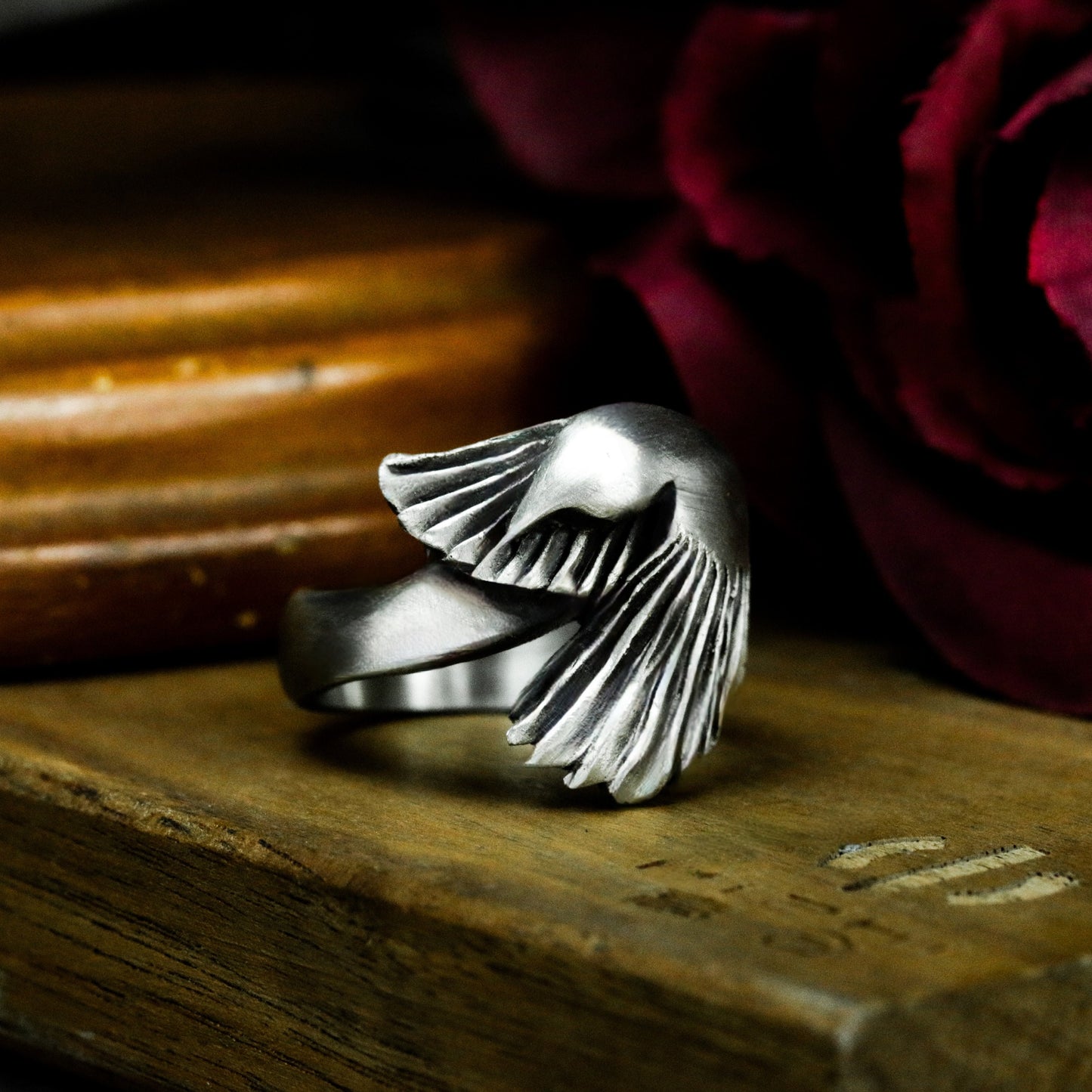 Peace Dove Ring - 925 Silver Handmade