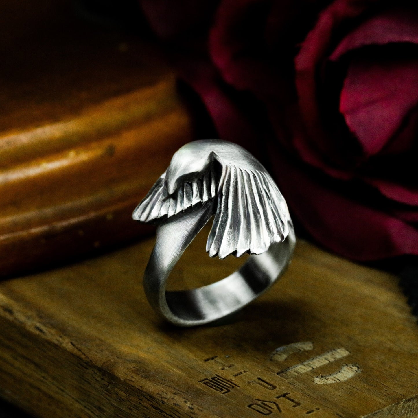 Peace Dove Ring - 925 Silver Handmade