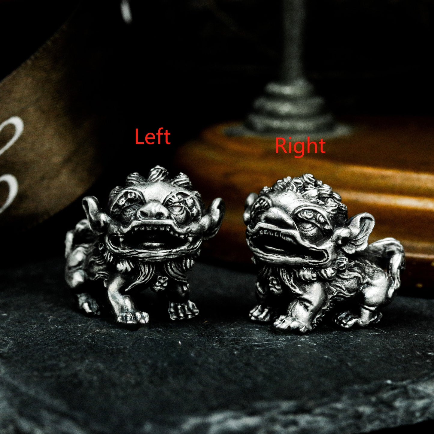 Fu Dog Pendant ¨C 925 Silver Handmade