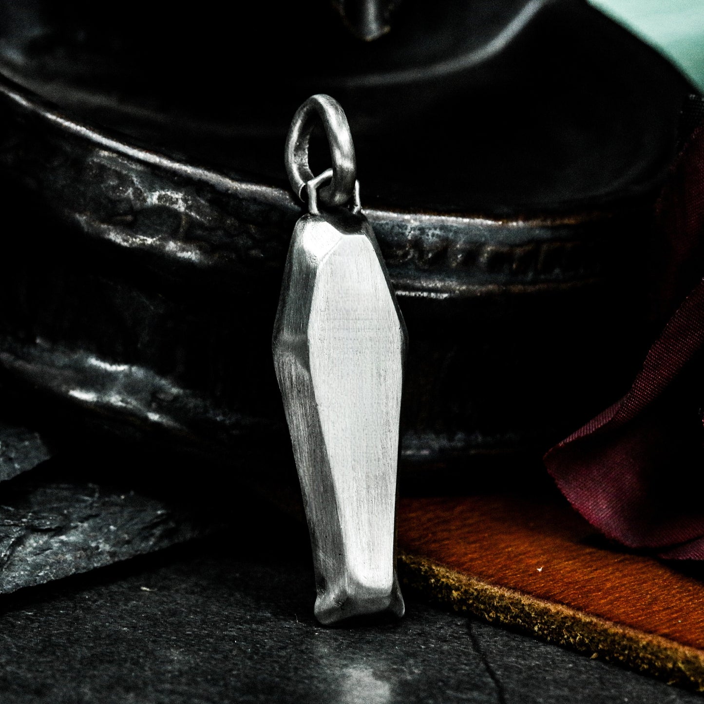 Mummy Sarcophagus Pendant ¨C 925 Silver Handmade