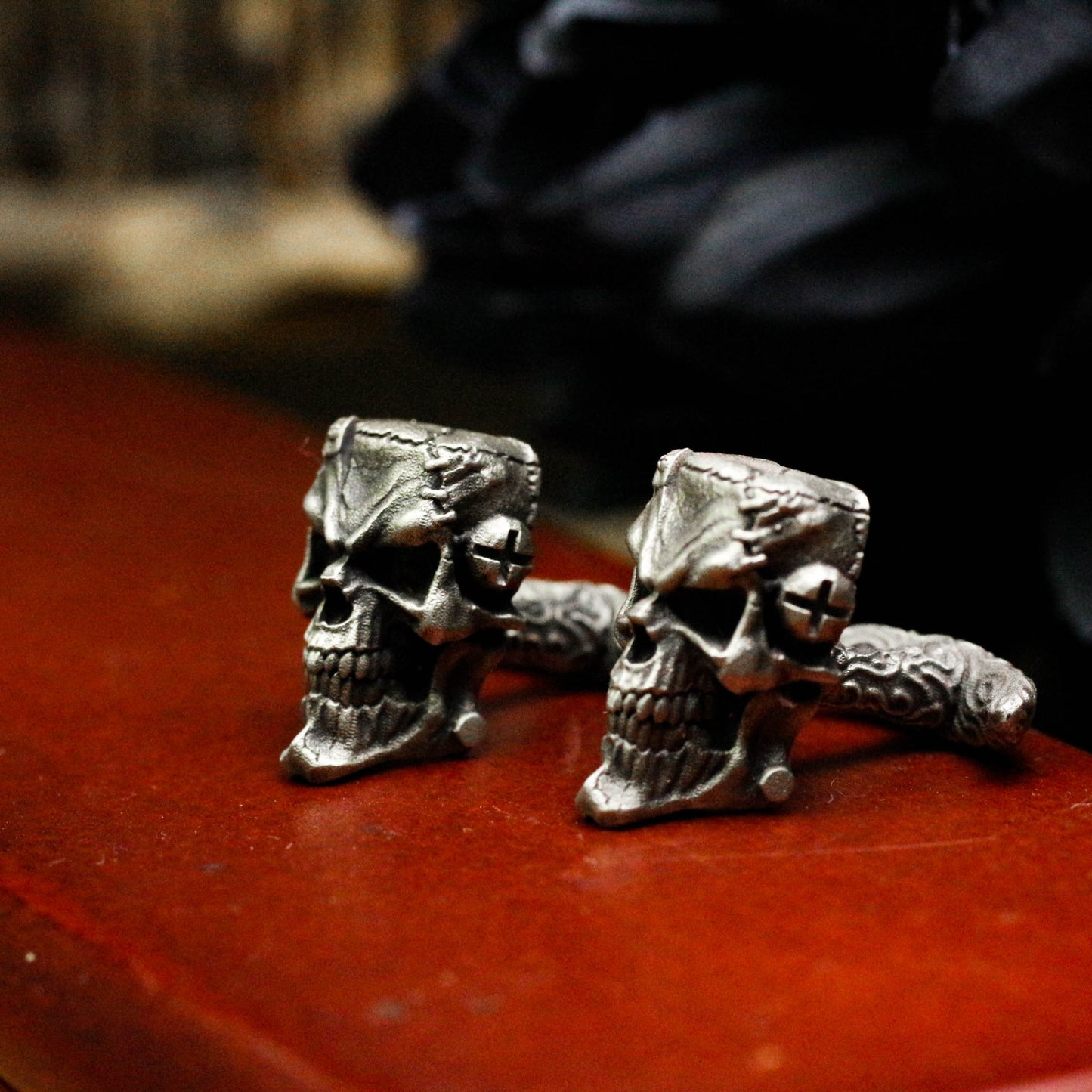 Frankenstein Cufflinks - 925 Silver Handmade