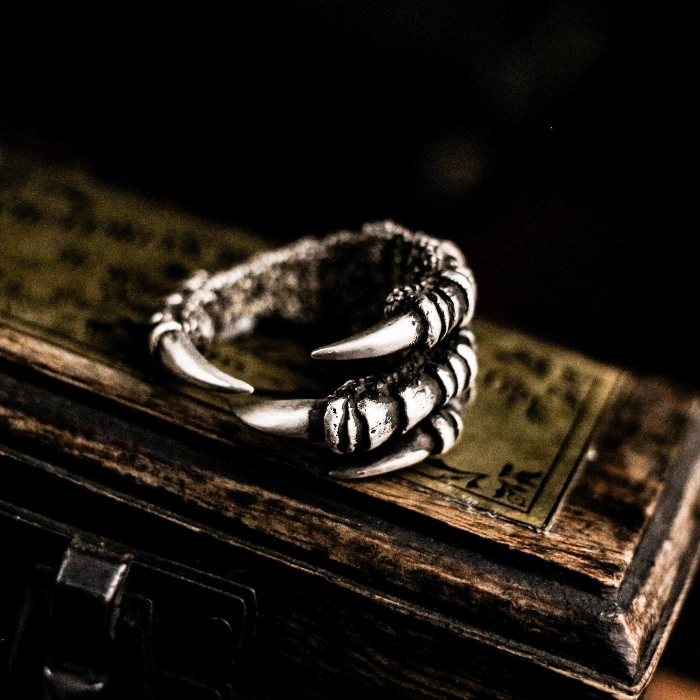 Eagle Grip Ring ¨C 925 Sterling Silver Handmade