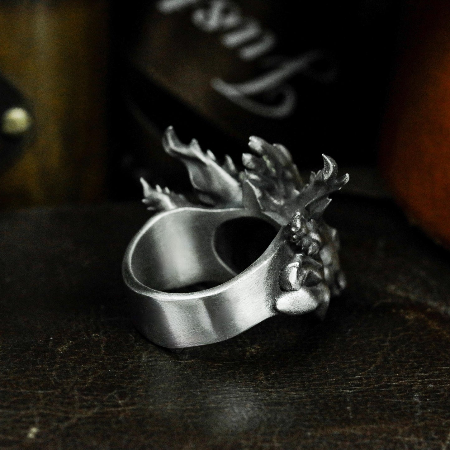 Mutant Salamander Ring - 925 Silver Handmade
