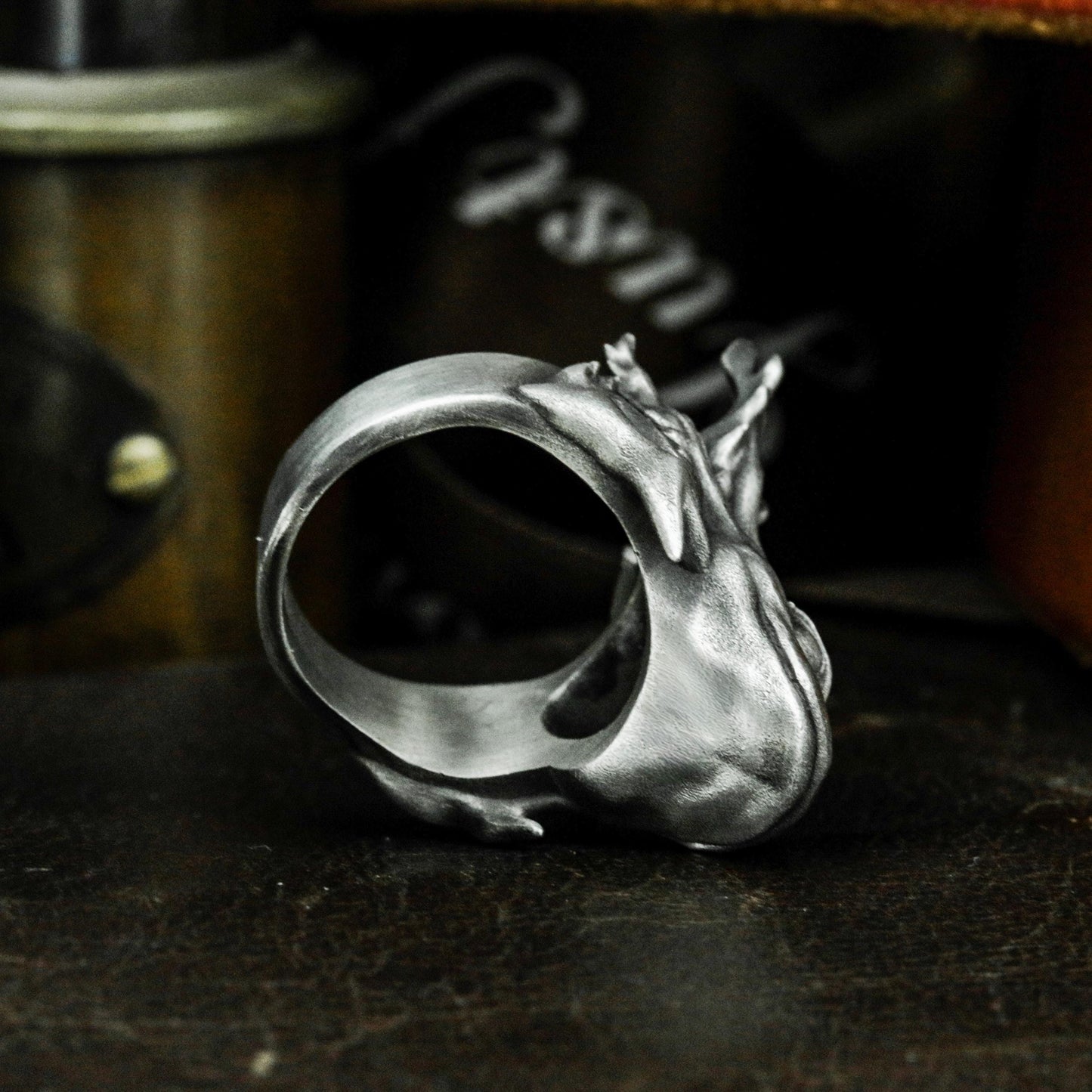 Mutant Salamander Ring - 925 Silver Handmade