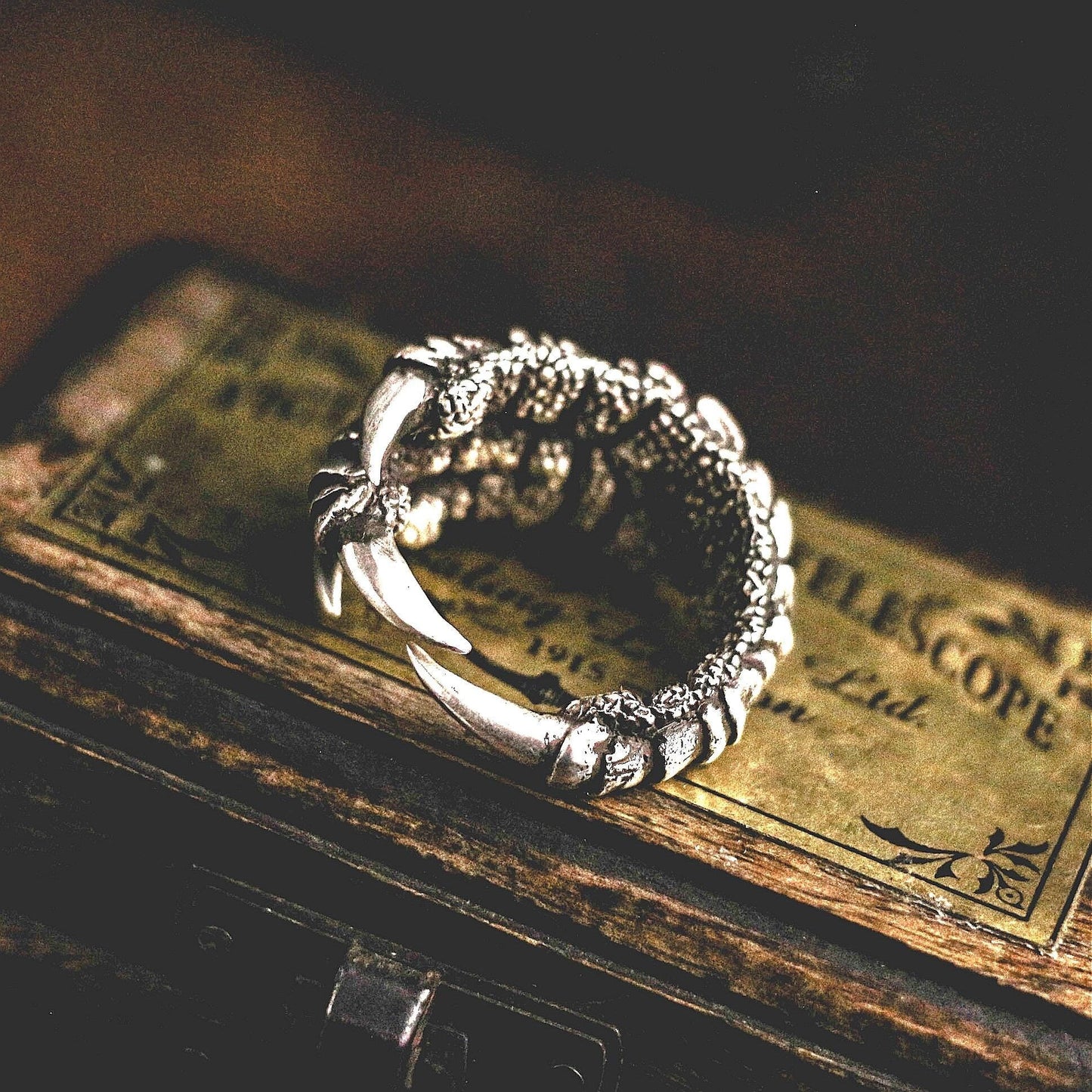 Eagle Grip Ring ¨C 925 Sterling Silver Handmade
