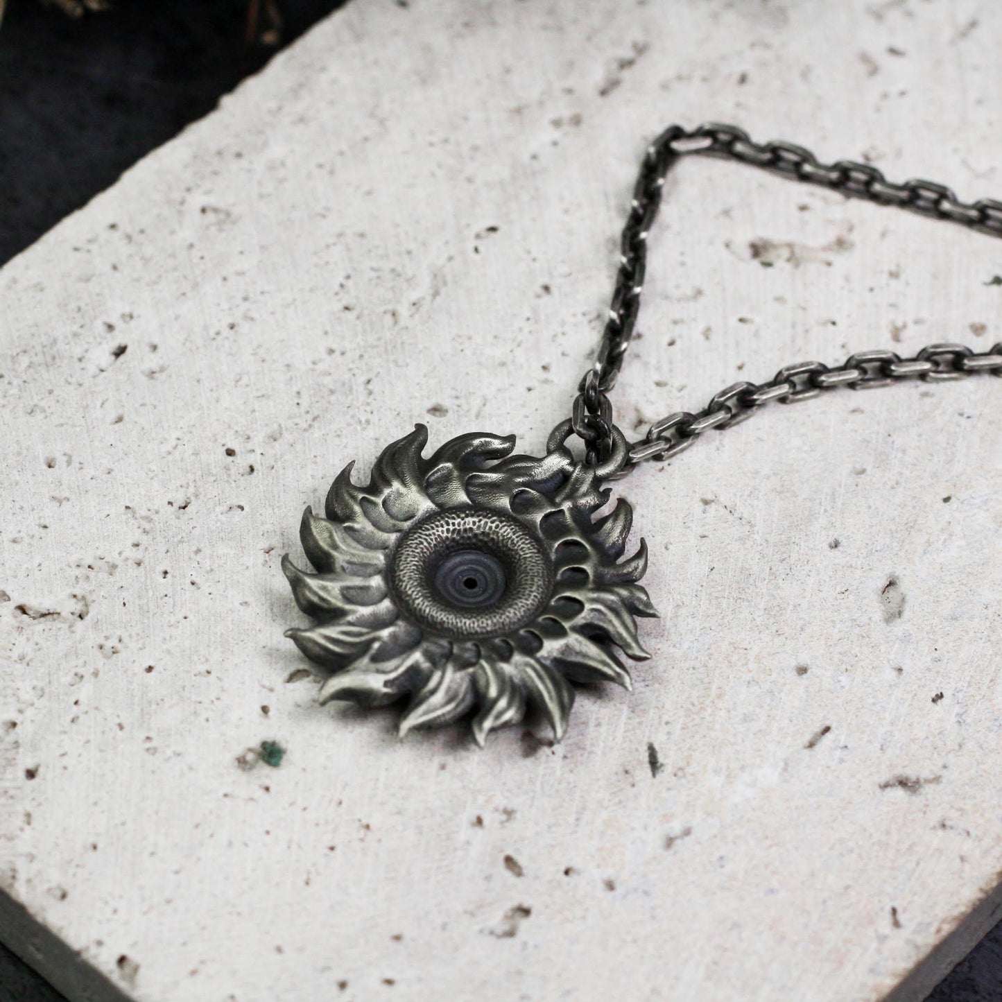 Sacred Gear Pendant - 925 Silver Handcrafted