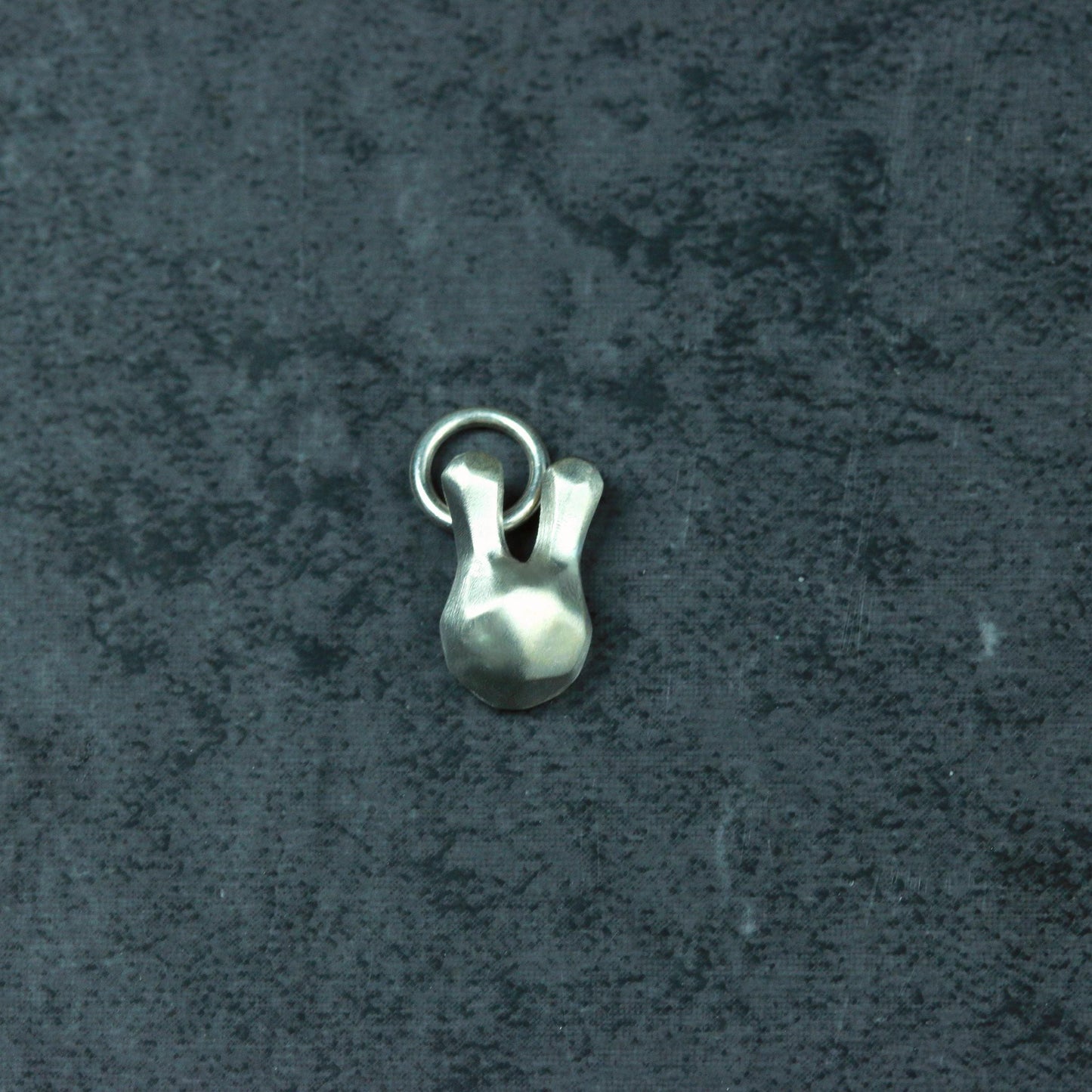 Rabbit Origami Pendant - 925 Sterling Silver Handmade