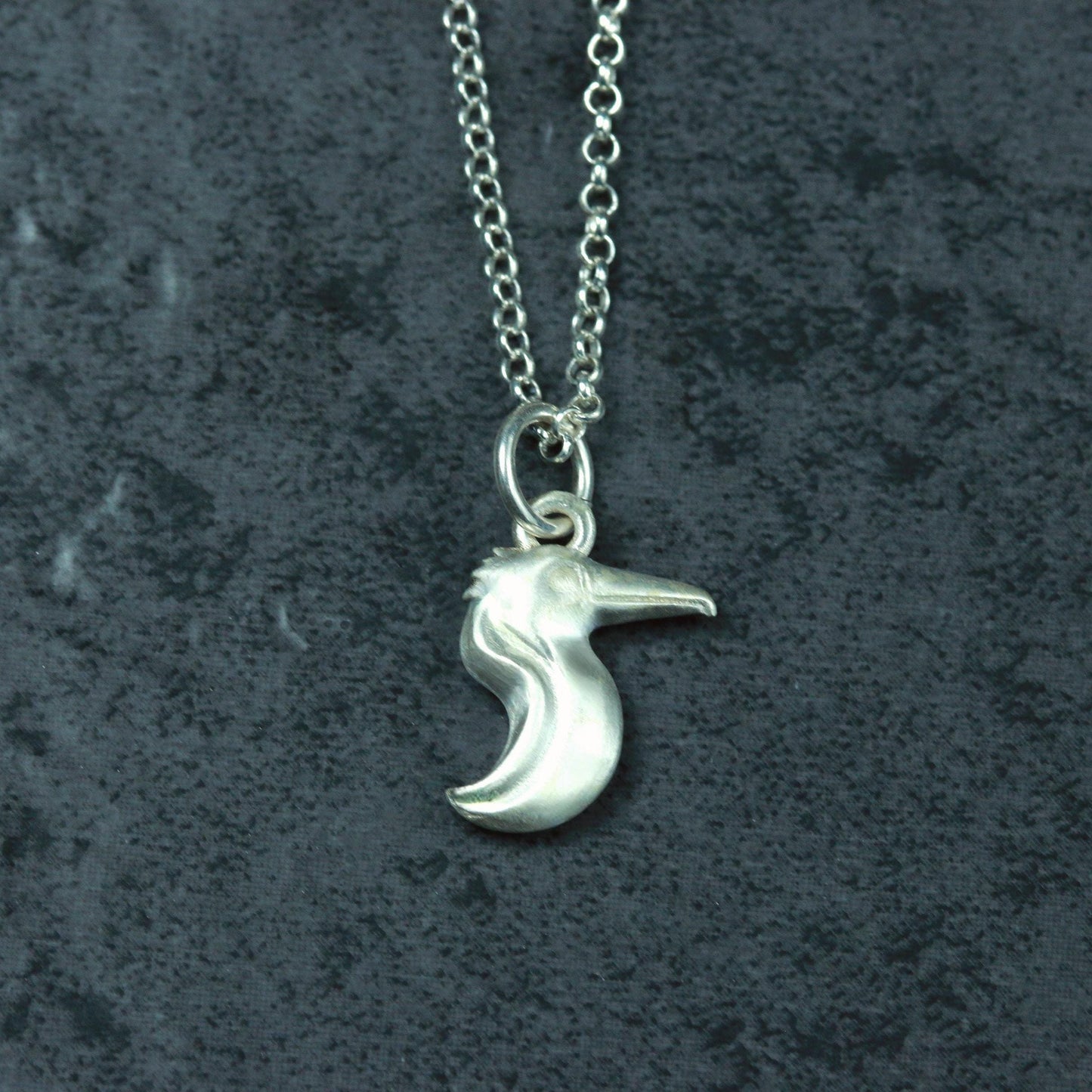 Hummingbird Pendant - 925 Sterling Silver Handmade