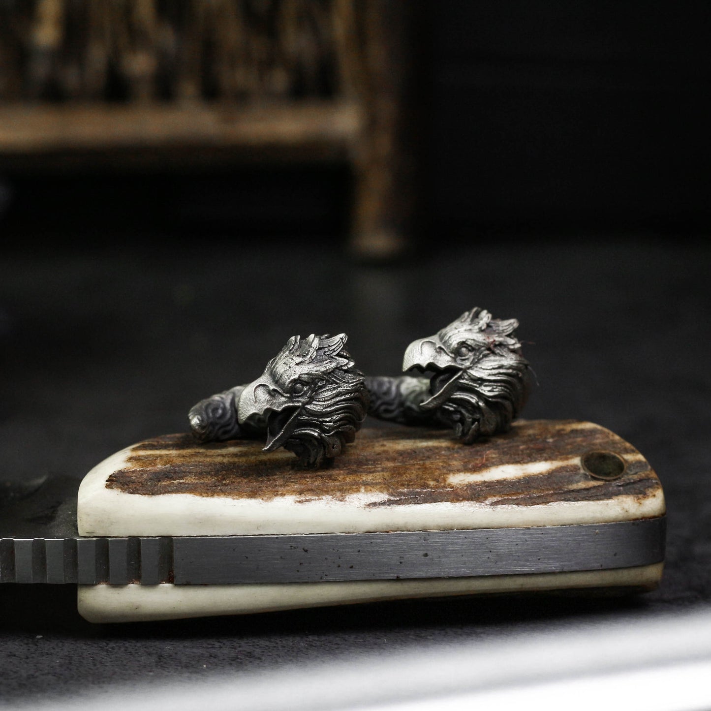 The Griffin Cufflinks, 925 Silver Handmade