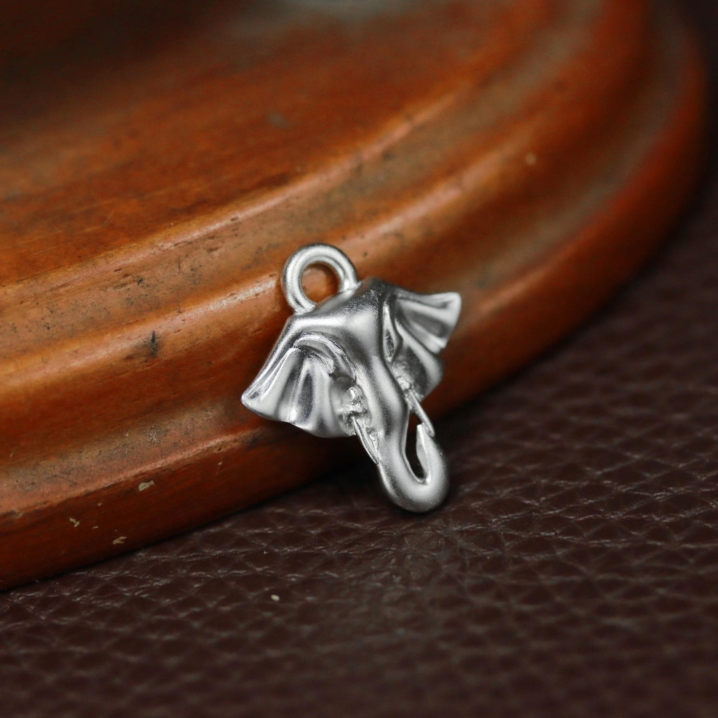 Dainty Elephant Pendant - 925 Sterling Silver Handmade
