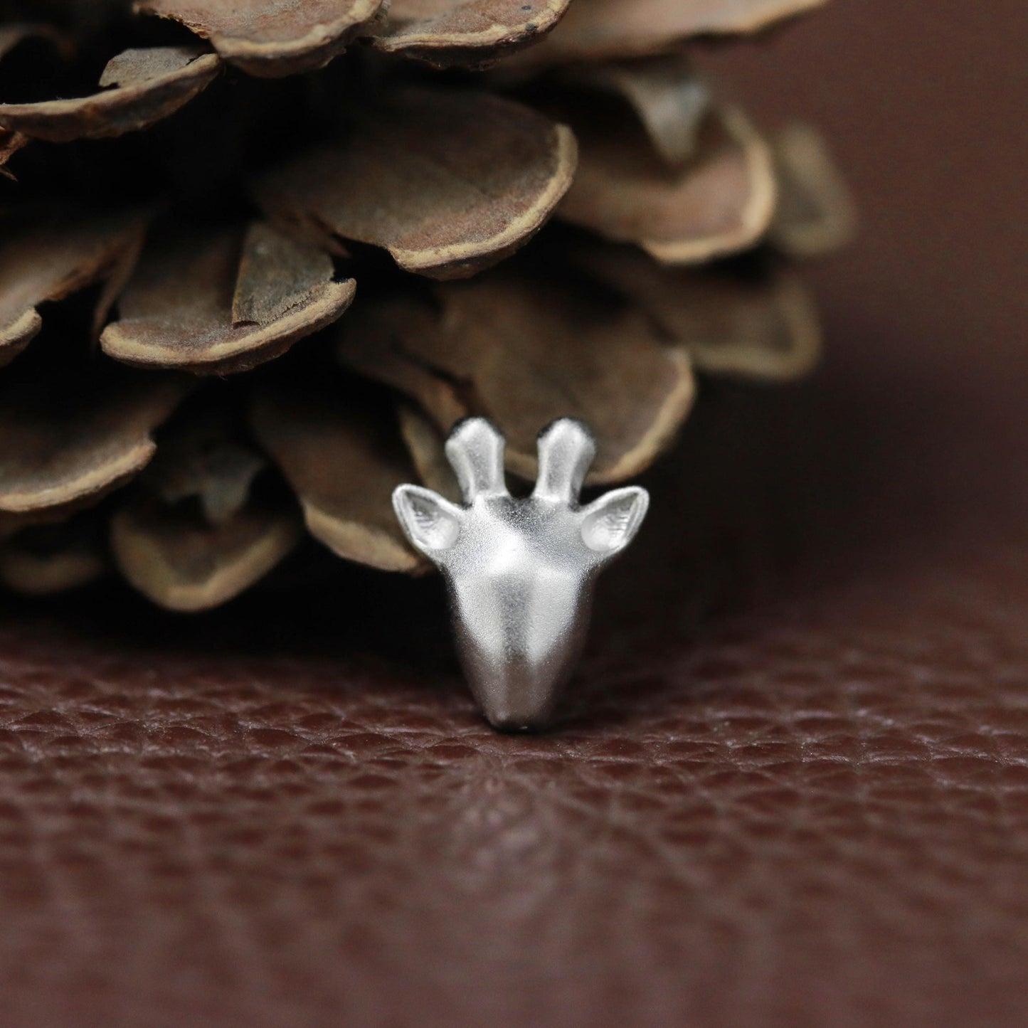 Cute Deer Pendant - 925 Sterling Silver Handmade