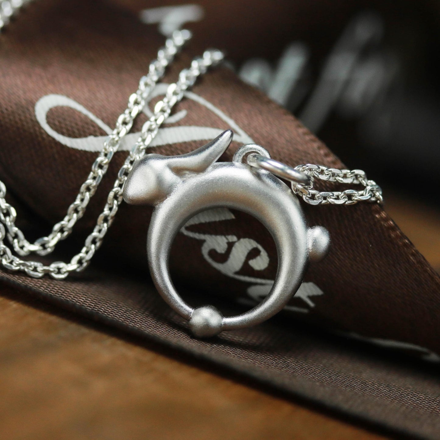 Running Bunny Pendant - 925 Sterling Silver Handmade