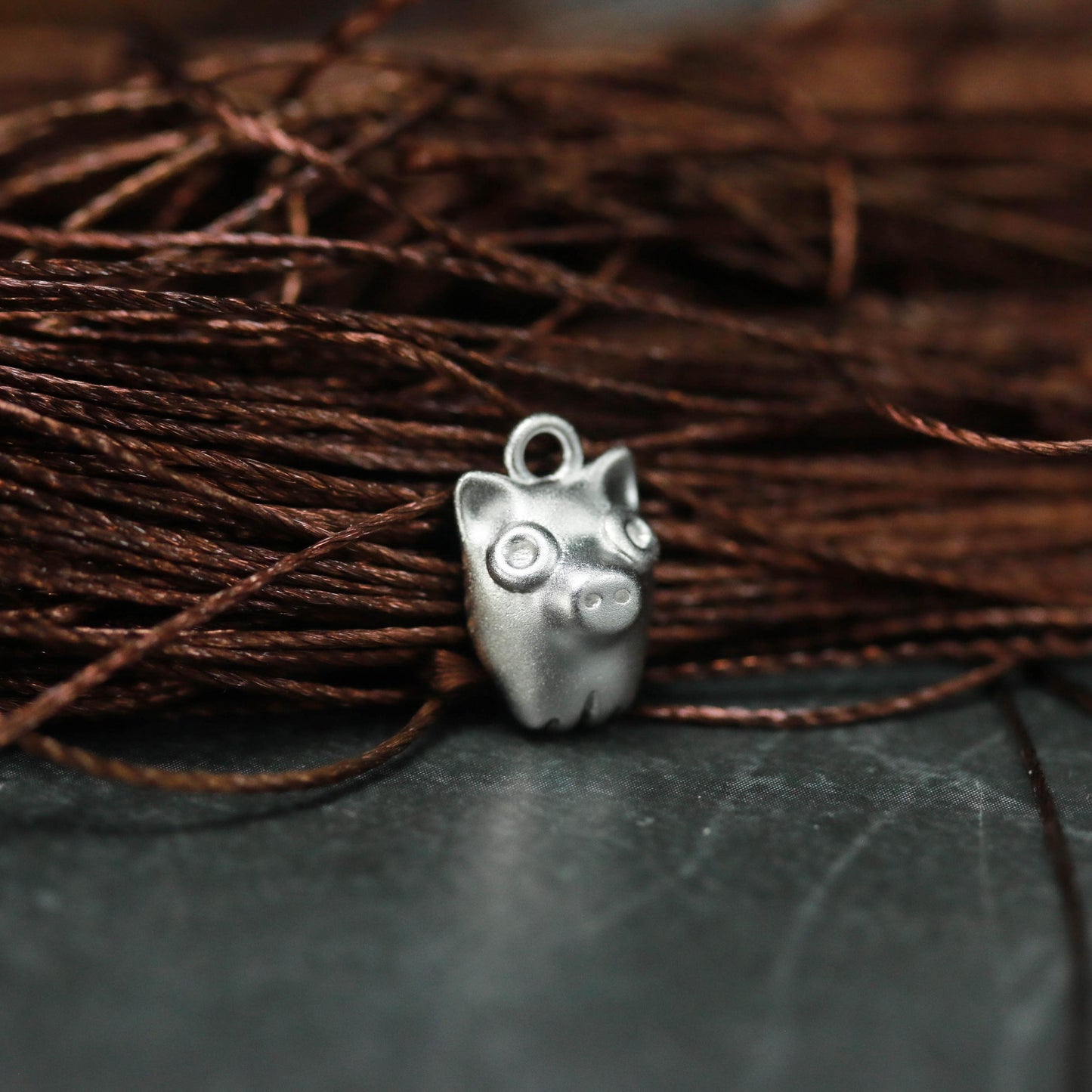 Origami Deer Pendant - 925 Sterling Silver Handmade