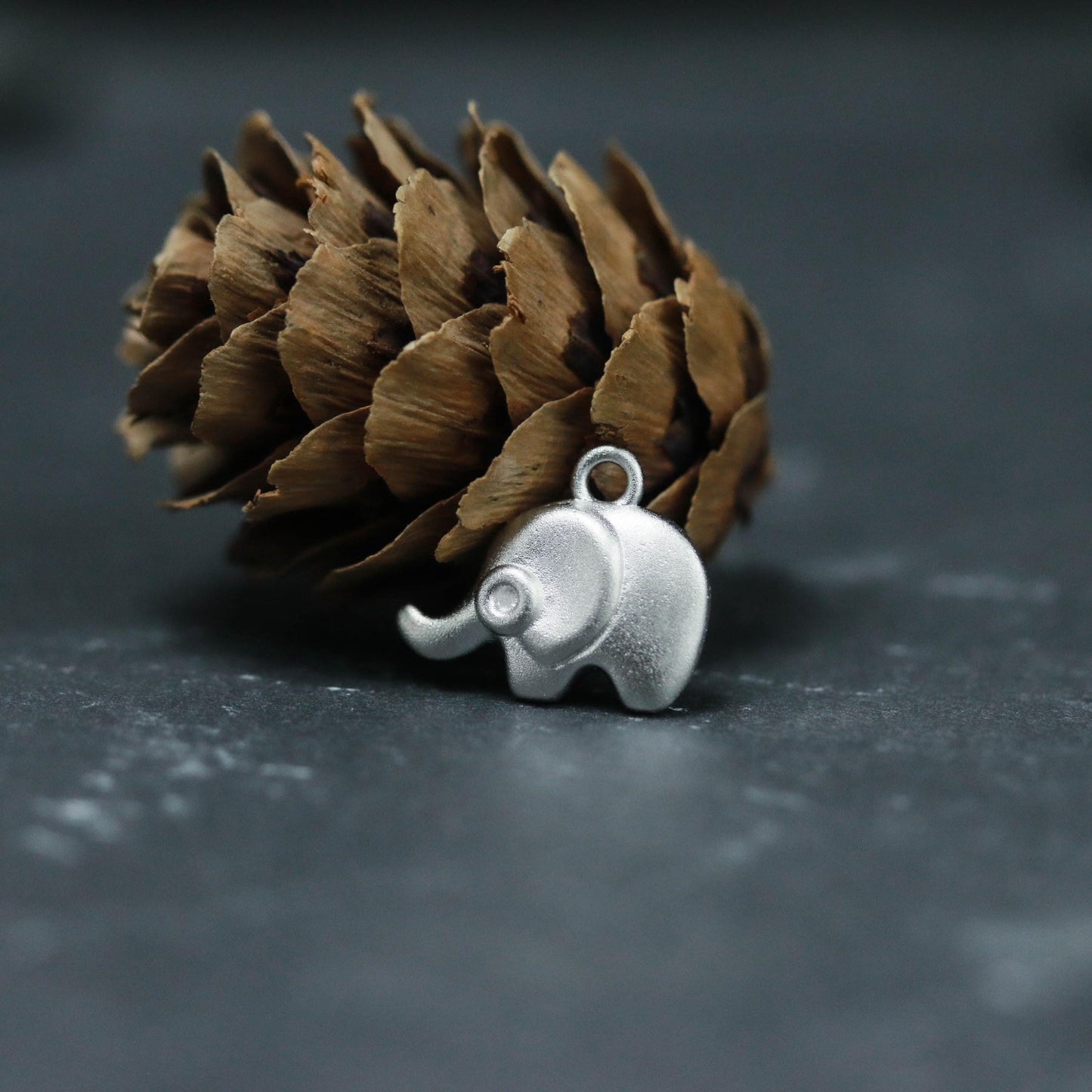 Tiny Elephant Pendant - 925 Sterling Silver Handmade