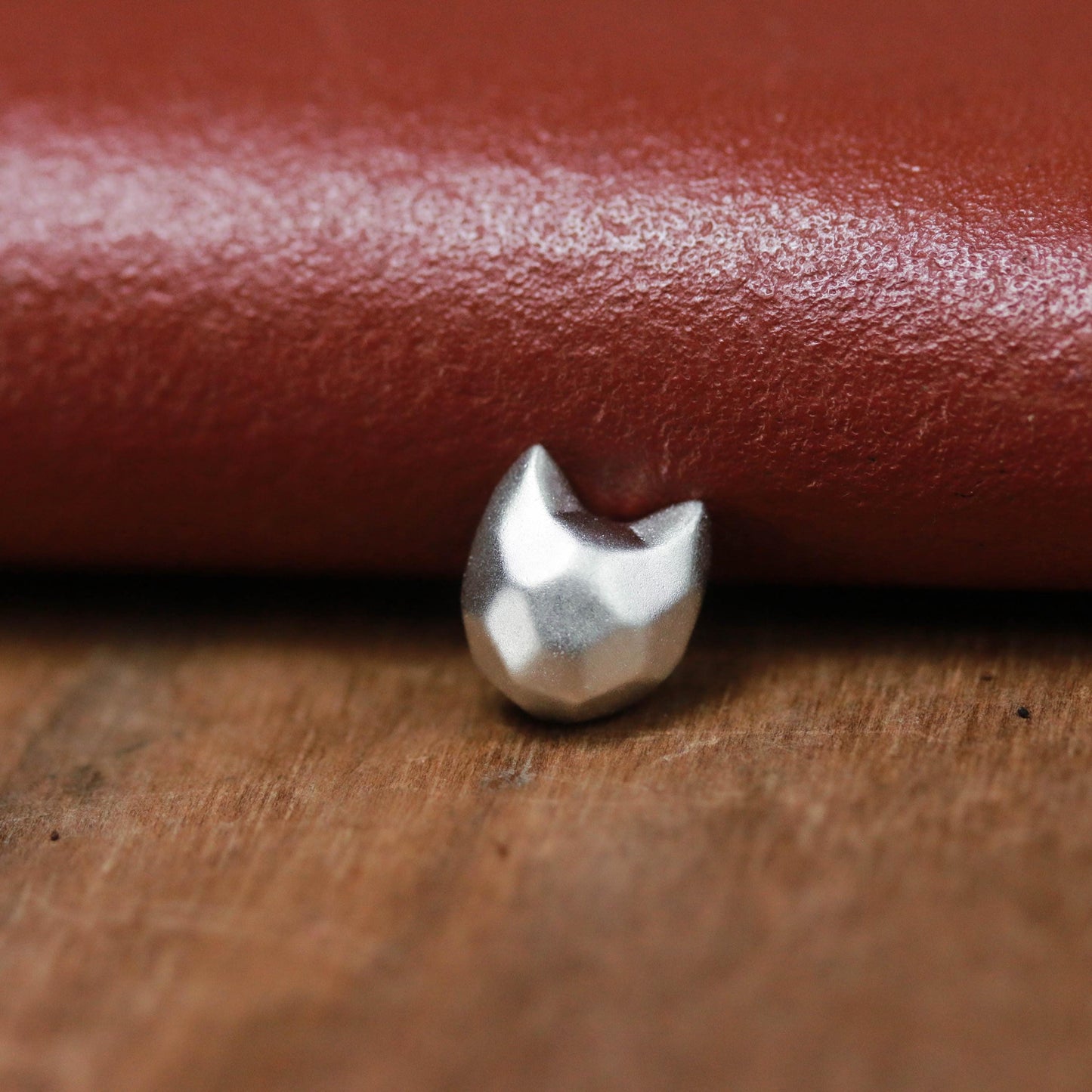 Kitty Head Pendant - 925 Sterling Silver Handmade