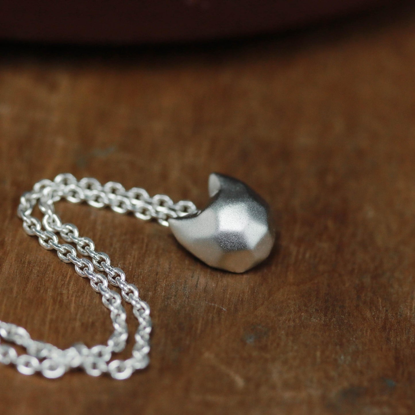 Kitty Head Pendant - 925 Sterling Silver Handmade