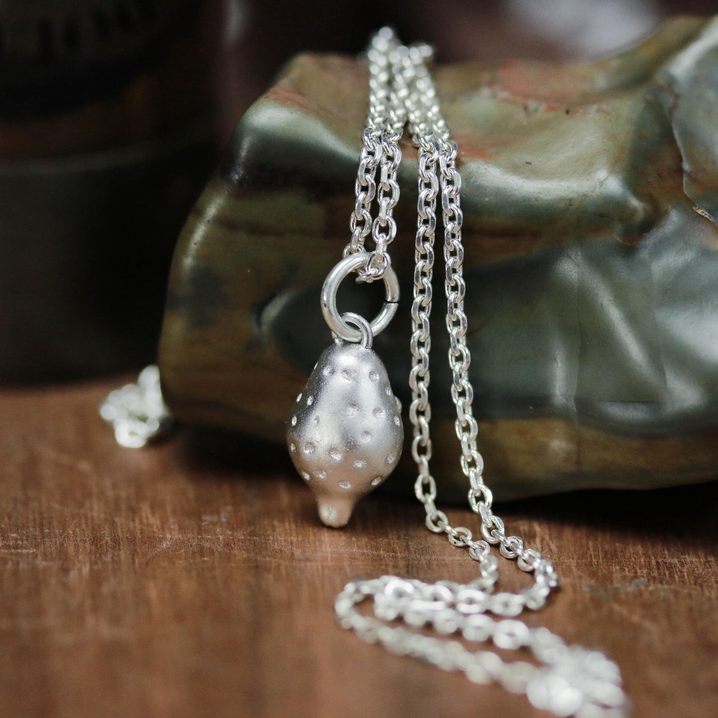 Sea Lion Pendant - 925 Sterling Silver Handmade