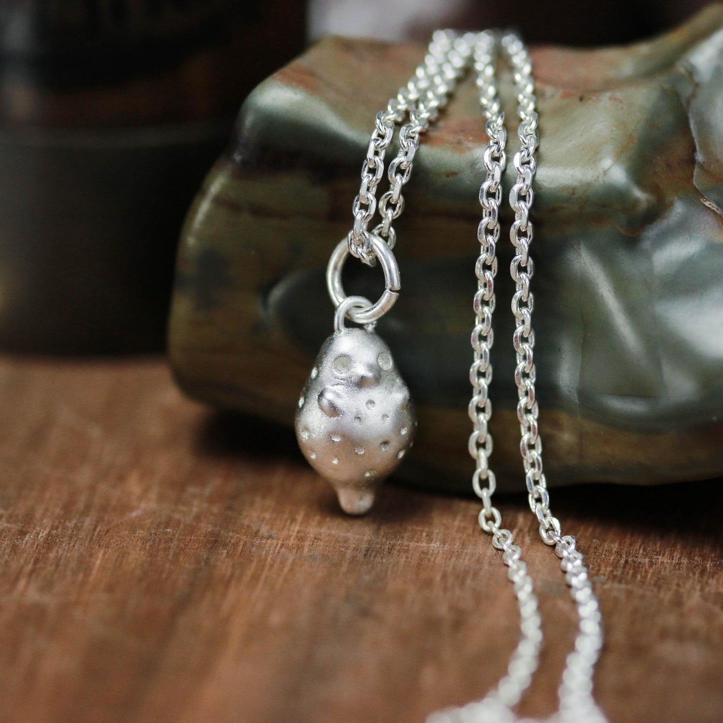 Sea Lion Pendant - 925 Sterling Silver Handmade