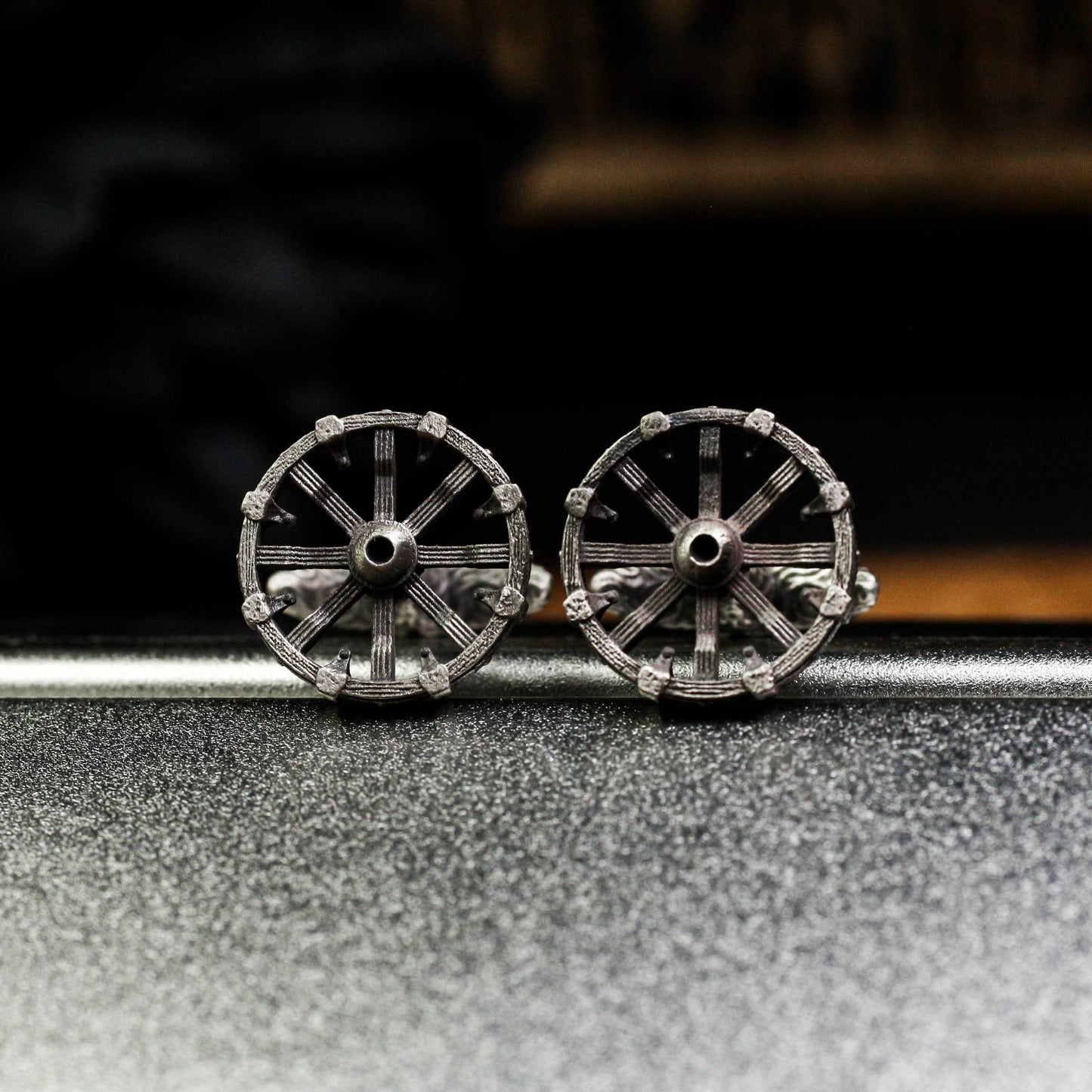 Men's Wedding Cufflinks - 925 Sterling Silver Handmade
