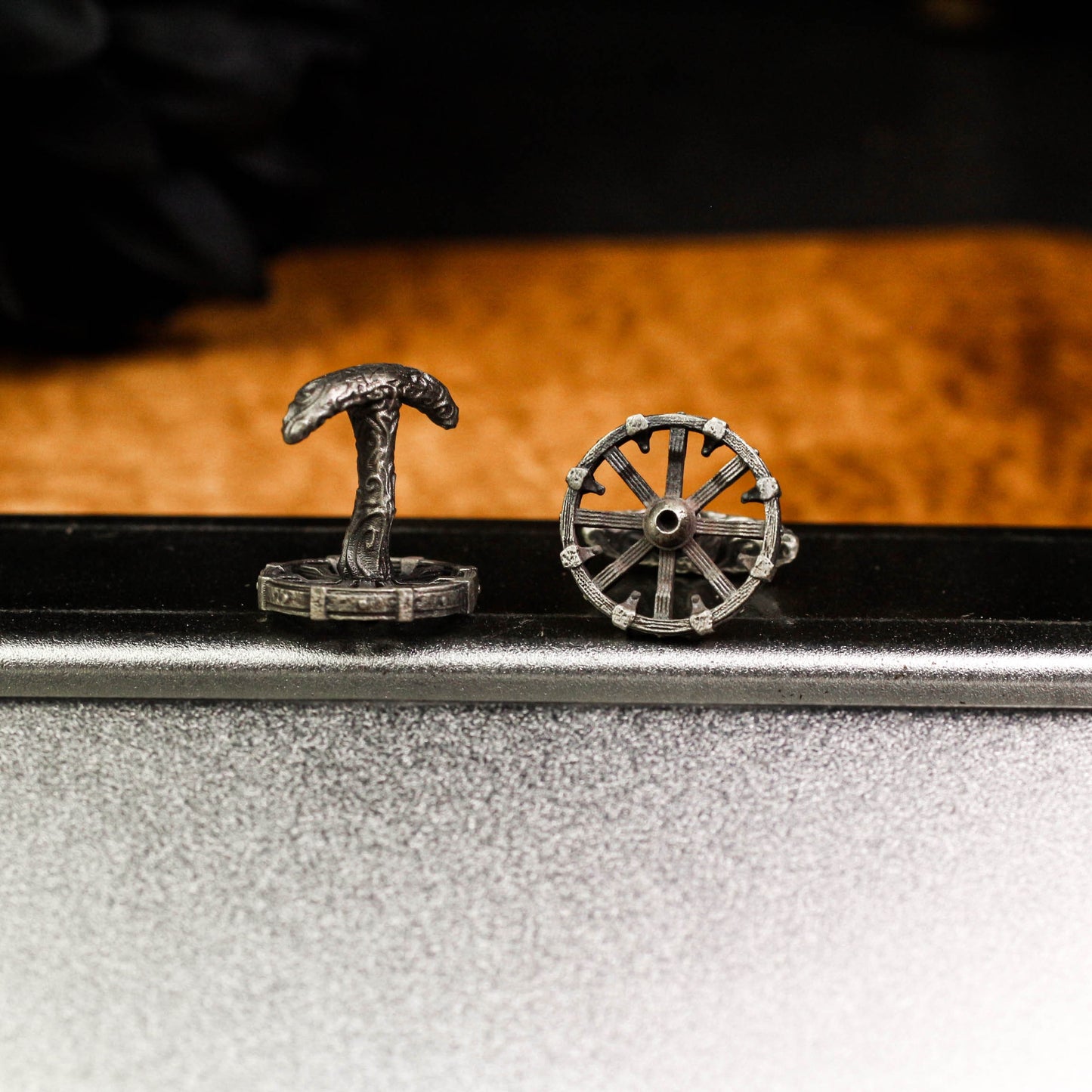 Men's Wedding Cufflinks - 925 Sterling Silver Handmade