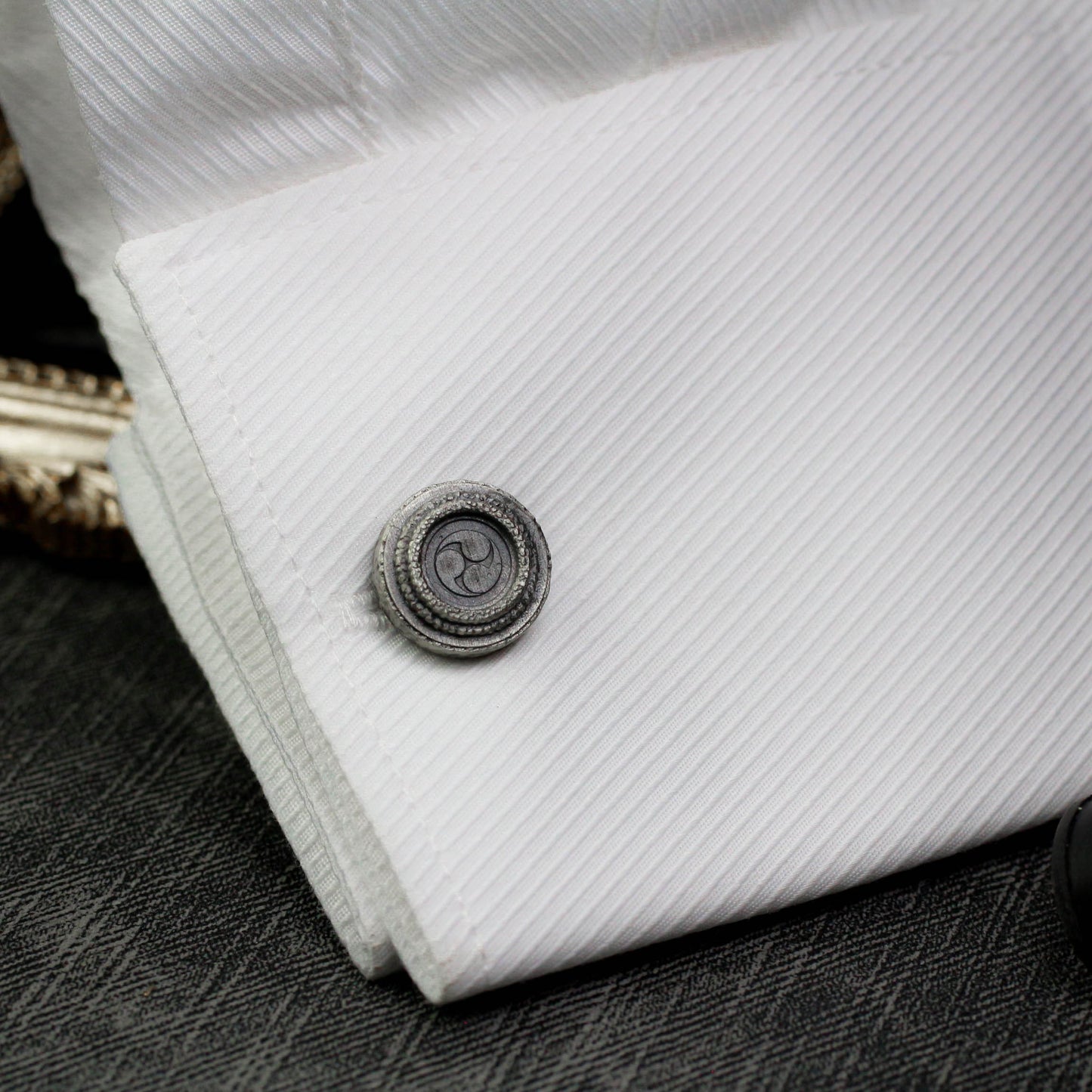 Minimalist Totem Cufflinks - 925 Silver Handmade