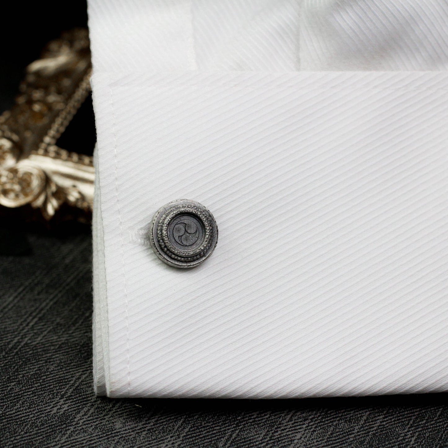 Minimalist Totem Cufflinks - 925 Silver Handmade