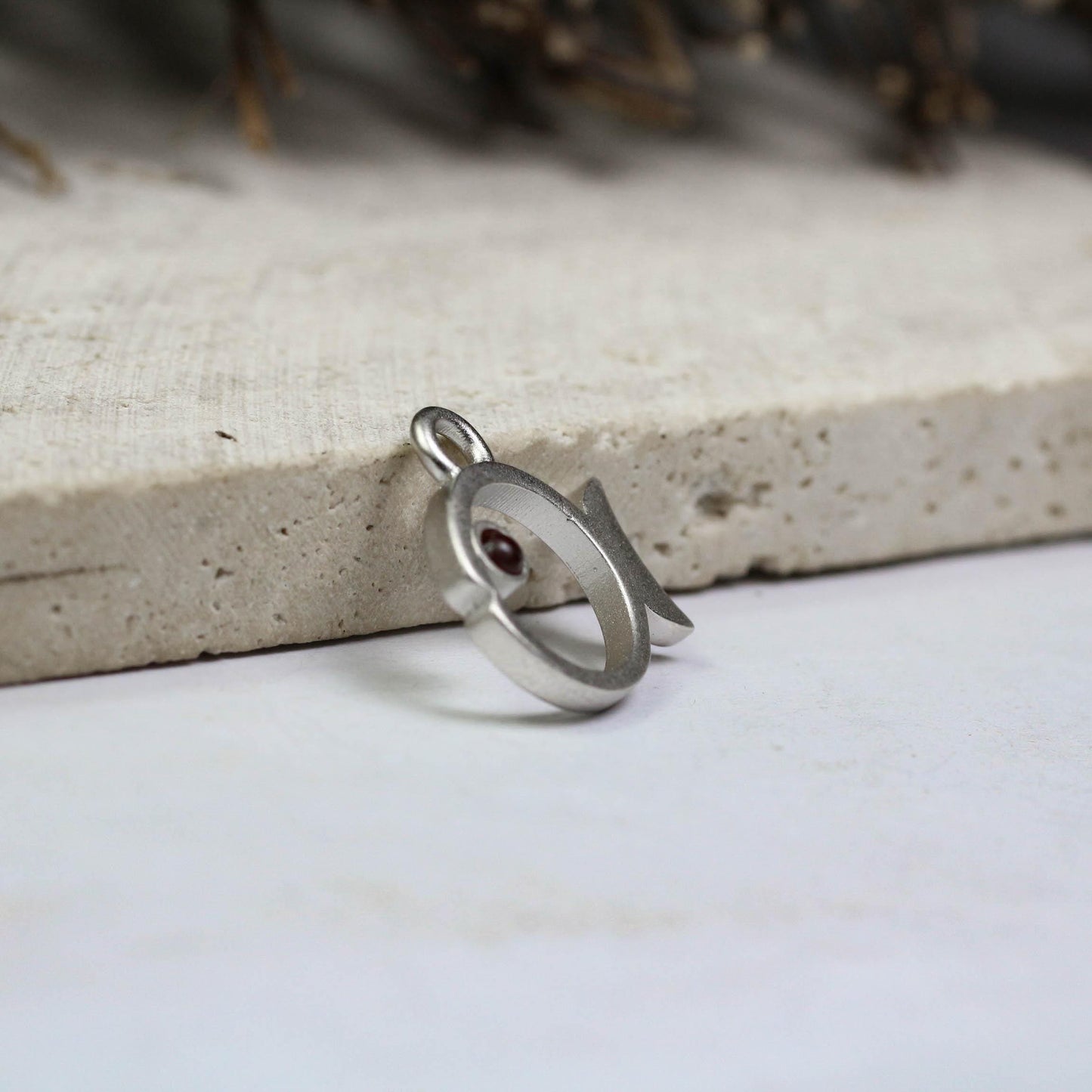 Fish Pendant - 925 Sterling Silver Handmade (Eye Color Optional)