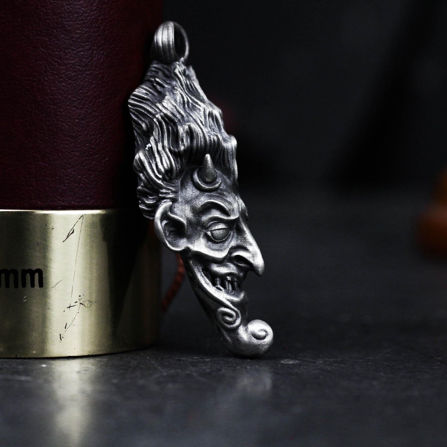 Crowned Skull Pendant - 925 Silver Handcrafted