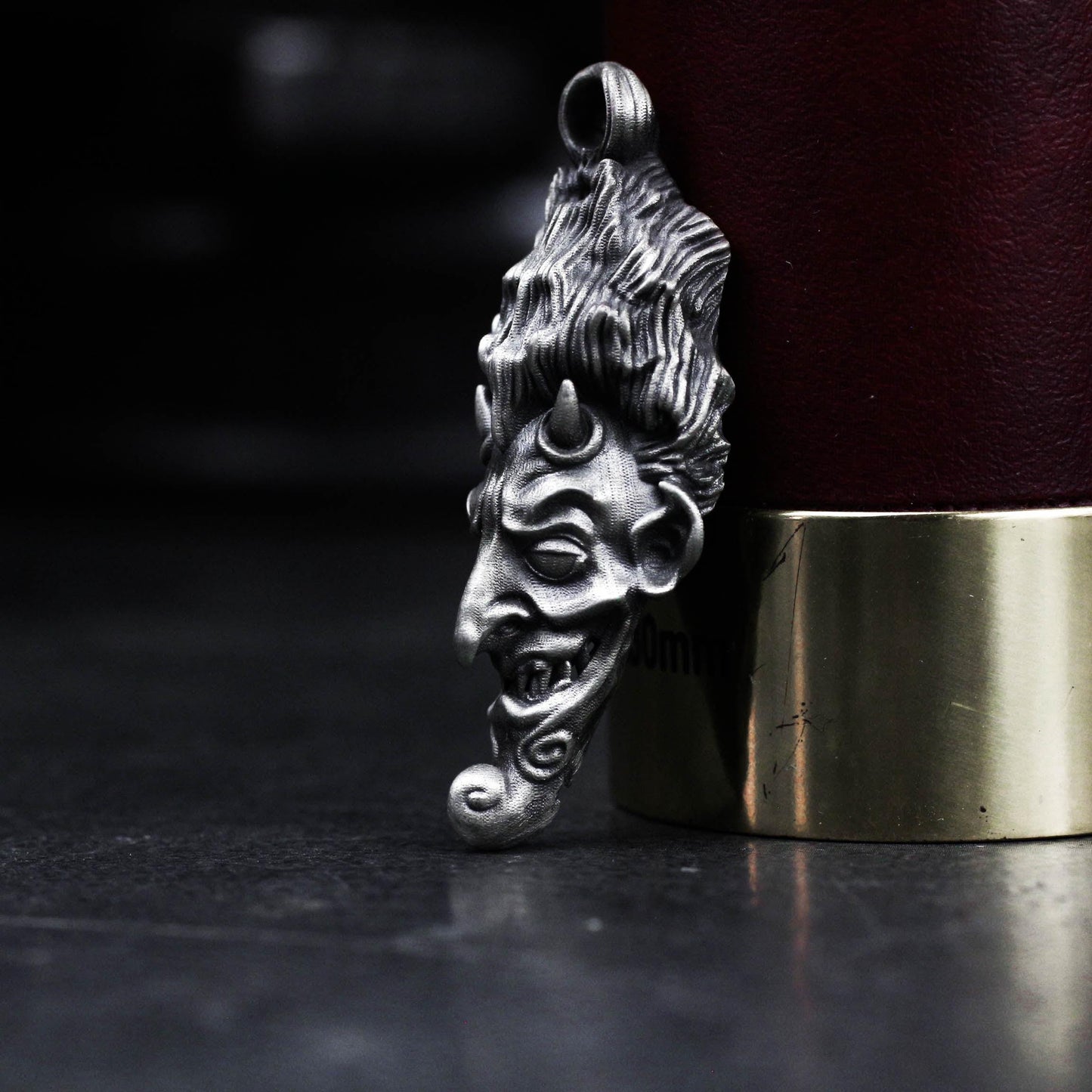 Crowned Skull Pendant - 925 Silver Handcrafted