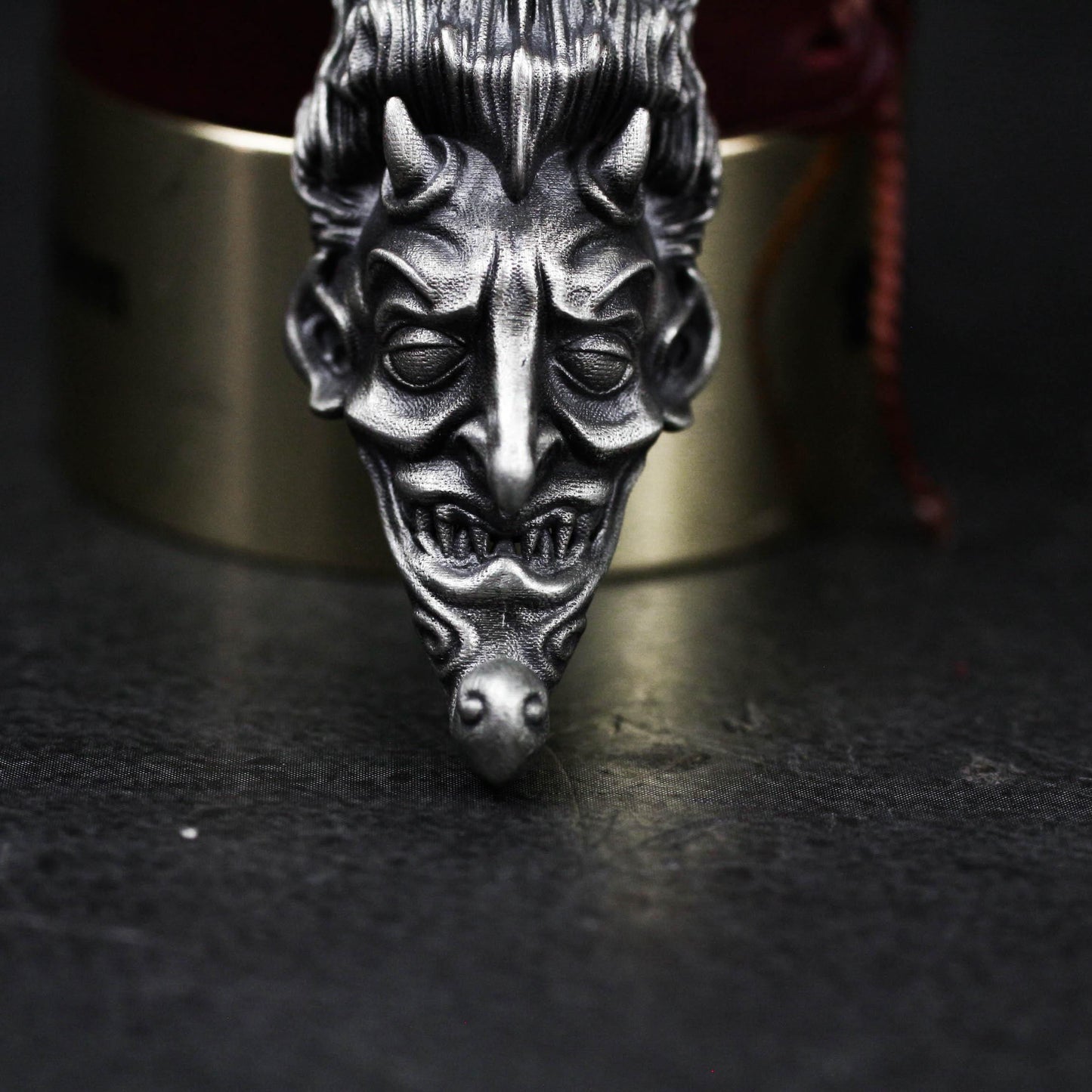Crowned Skull Pendant - 925 Silver Handcrafted