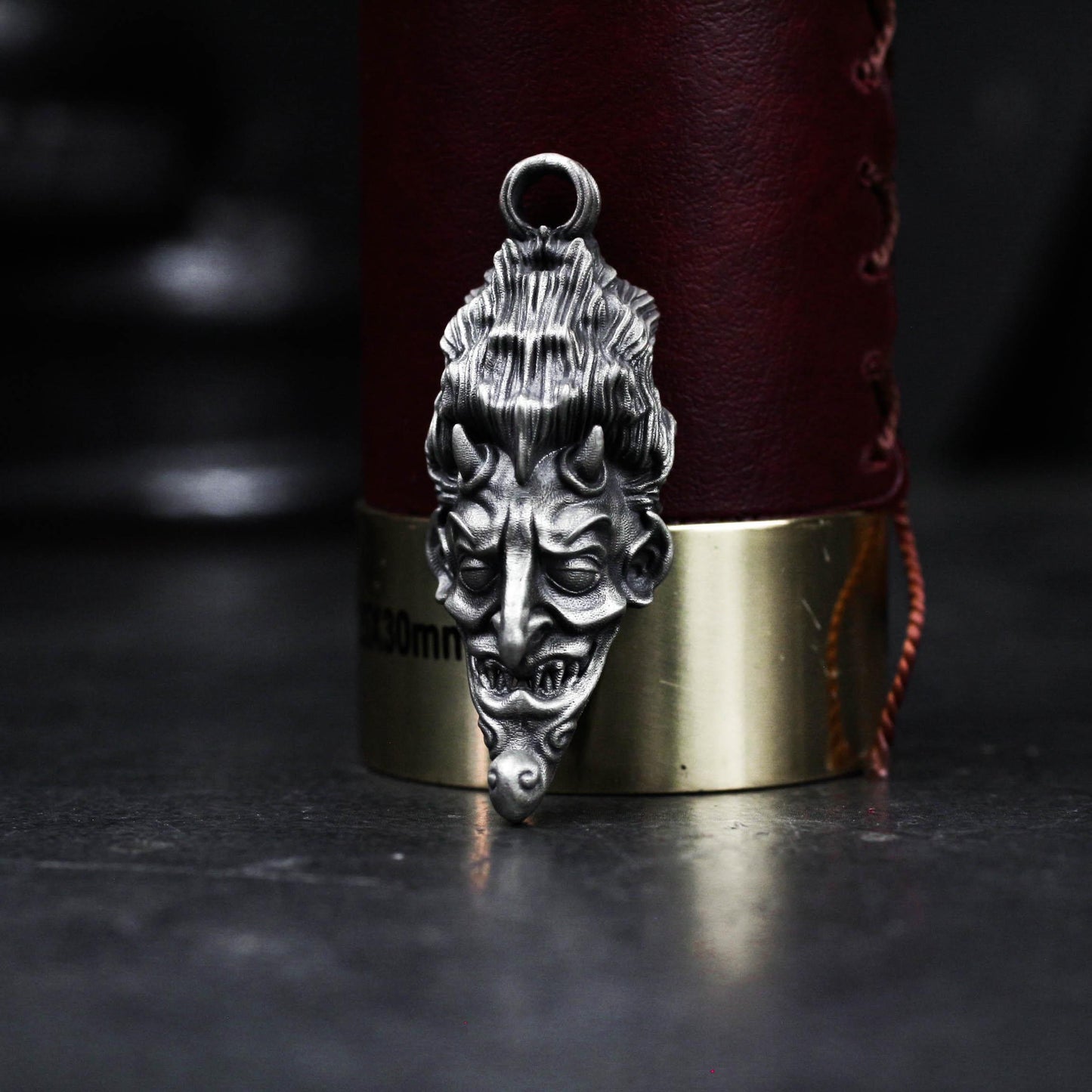 Crowned Skull Pendant - 925 Silver Handcrafted