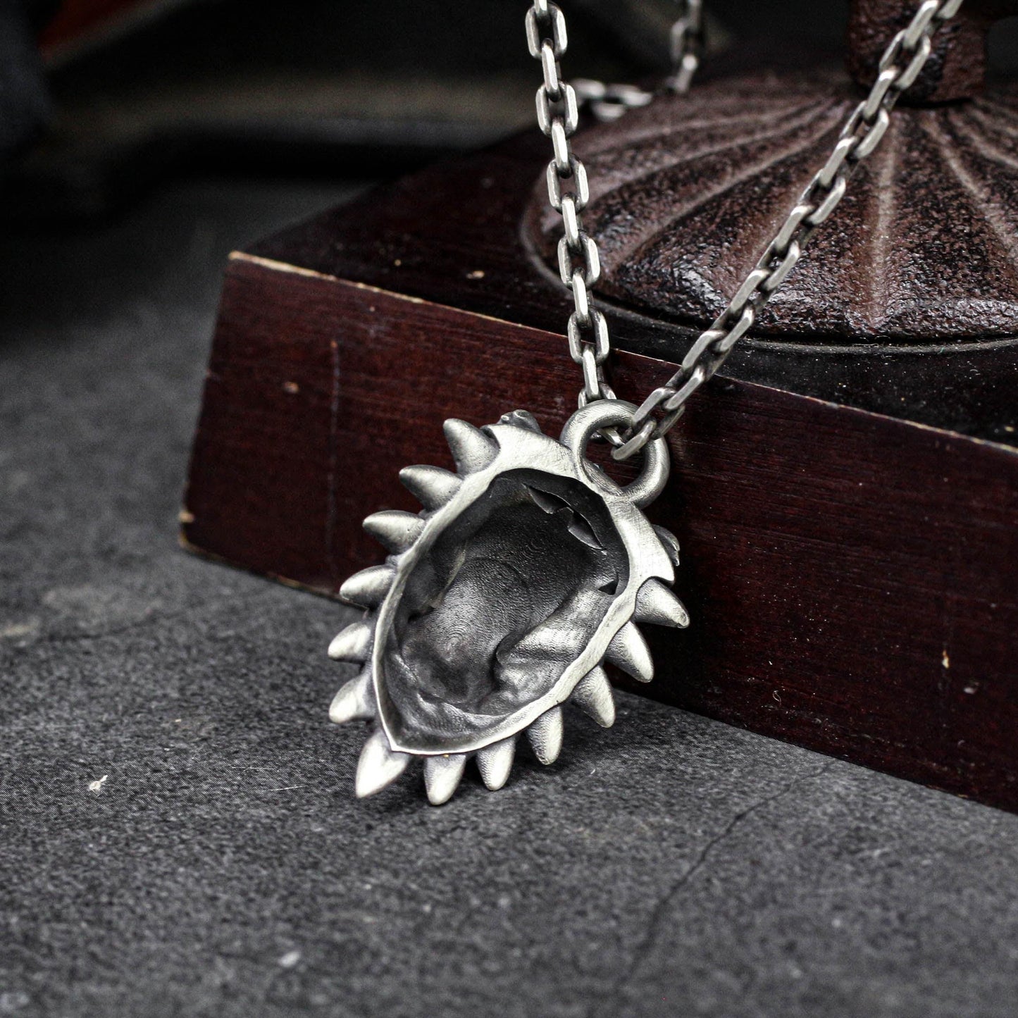 Draconic Fury Pendant - 925 Silver Handcrafted