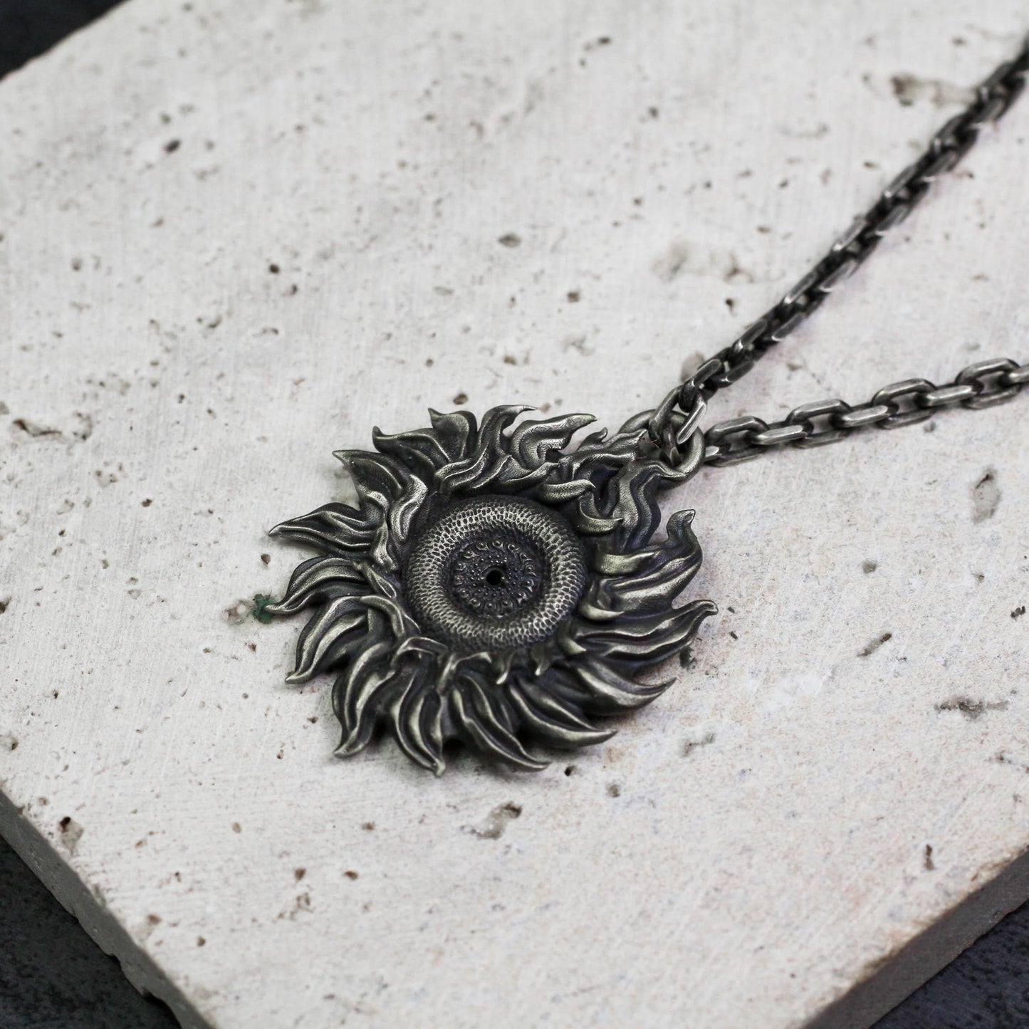 Sacred Gear Pendant - 925 Silver Handcrafted