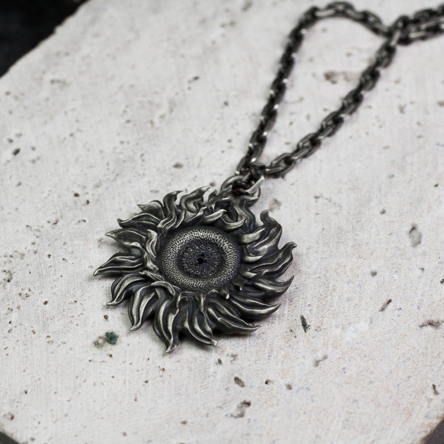 Sacred Gear Pendant - 925 Silver Handcrafted