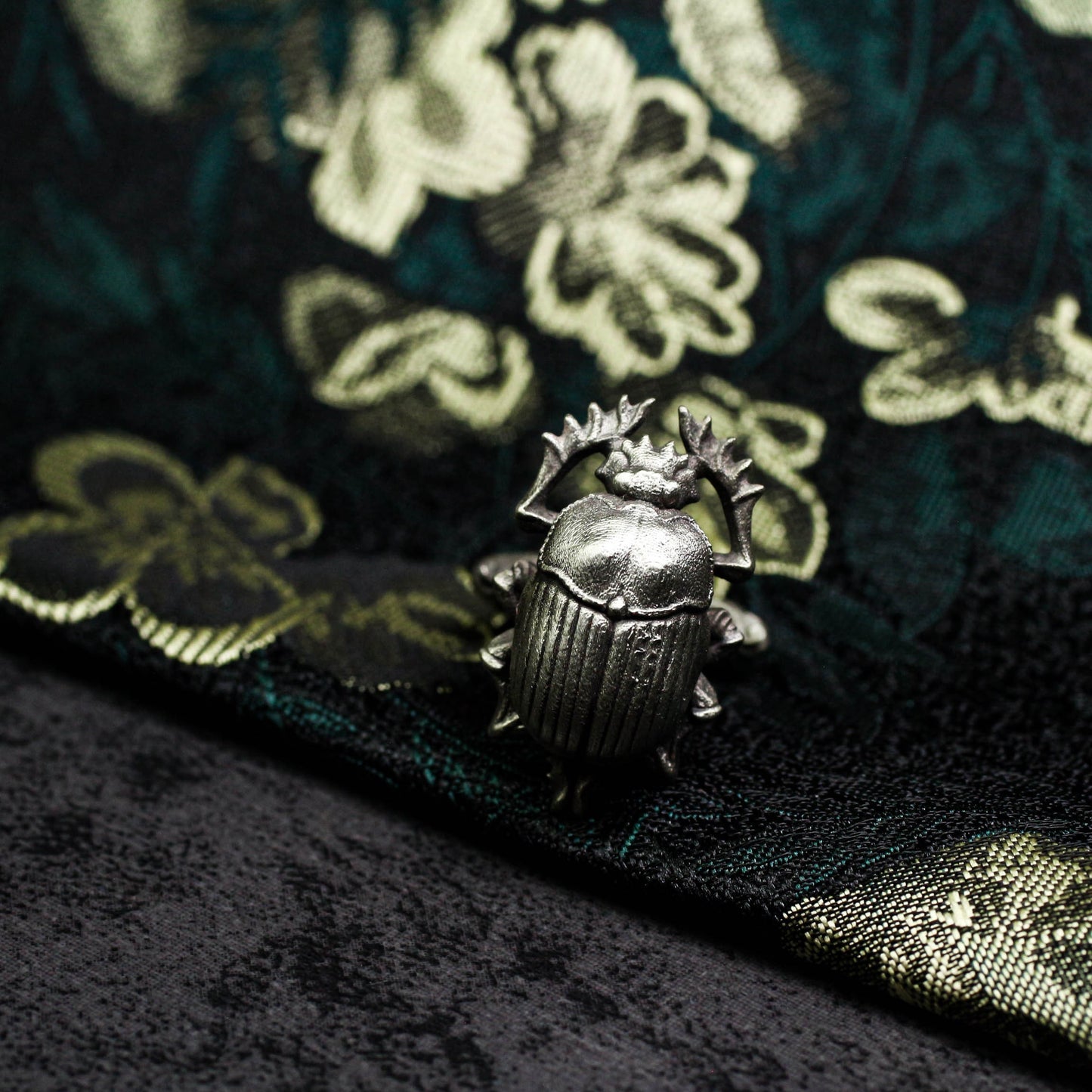 Holy Beetle Scarab Cufflinks - 925 Silver Handmade