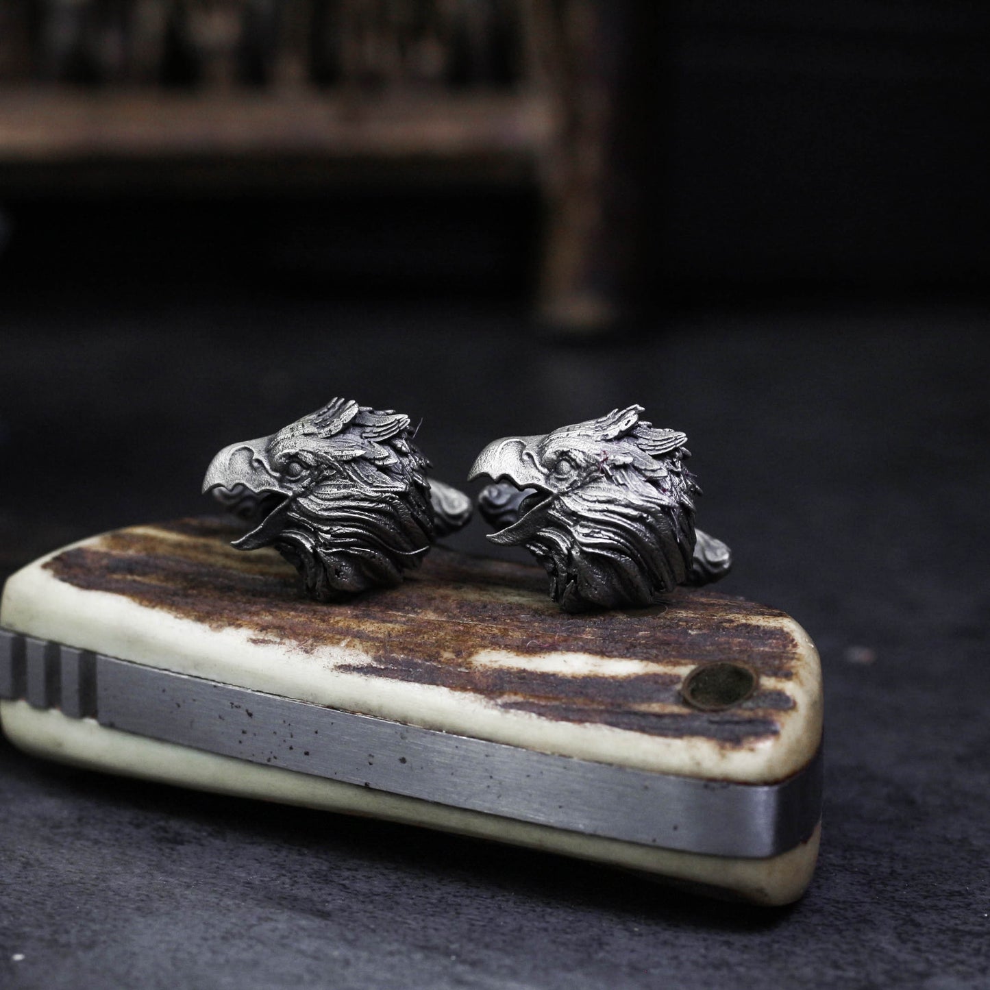 The Griffin Cufflinks, 925 Silver Handmade